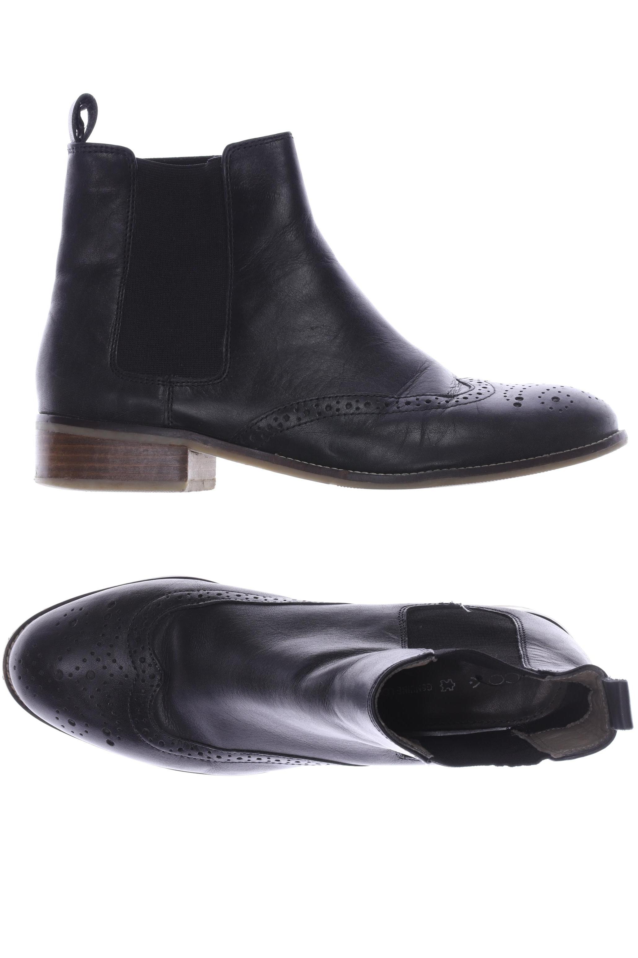 

Cox Damen Stiefelette, schwarz