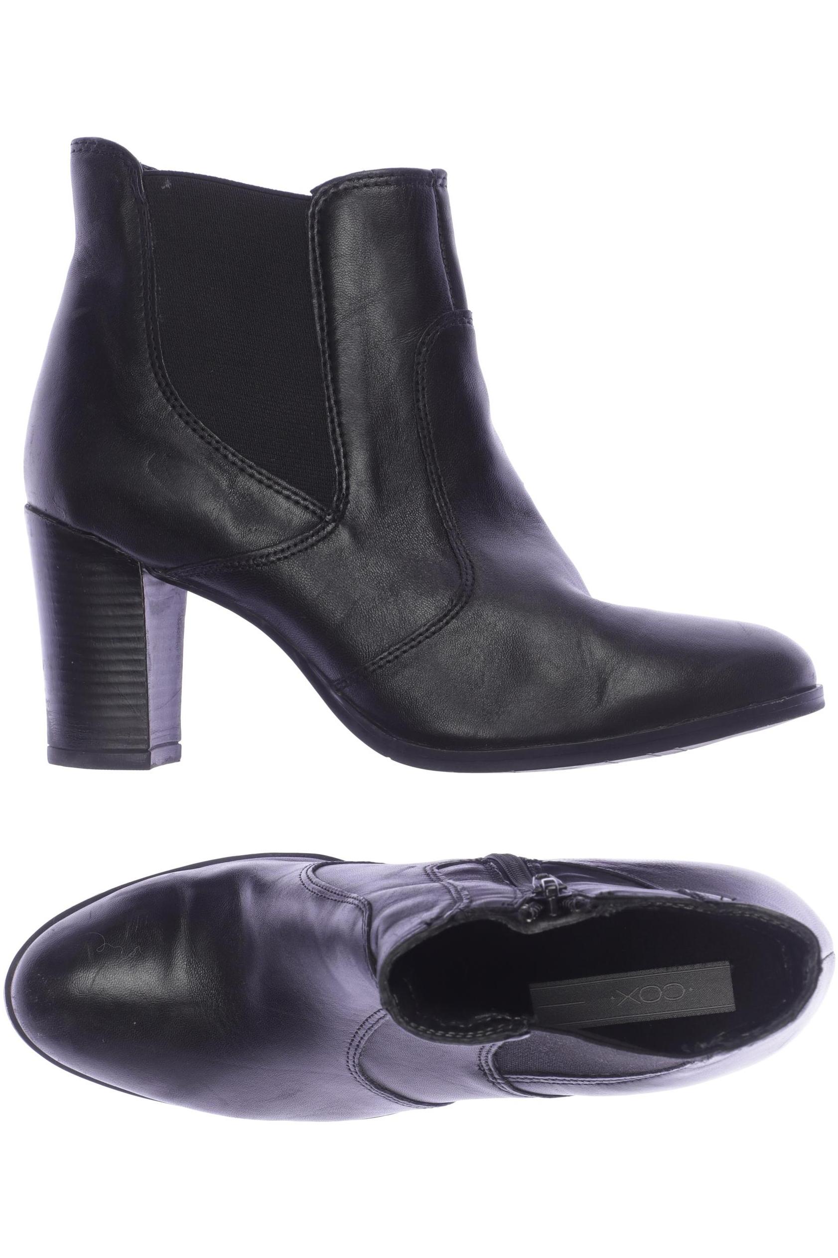 

Cox Damen Stiefelette, schwarz, Gr. 39