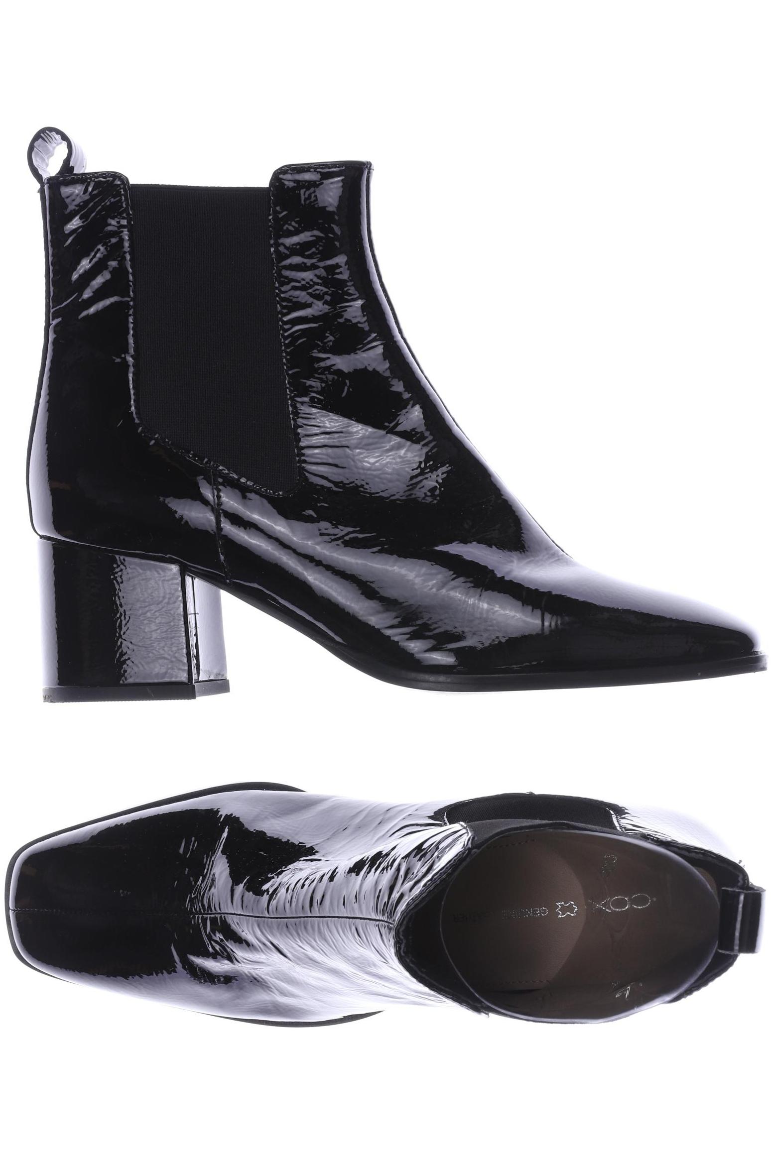 

Cox Damen Stiefelette, schwarz