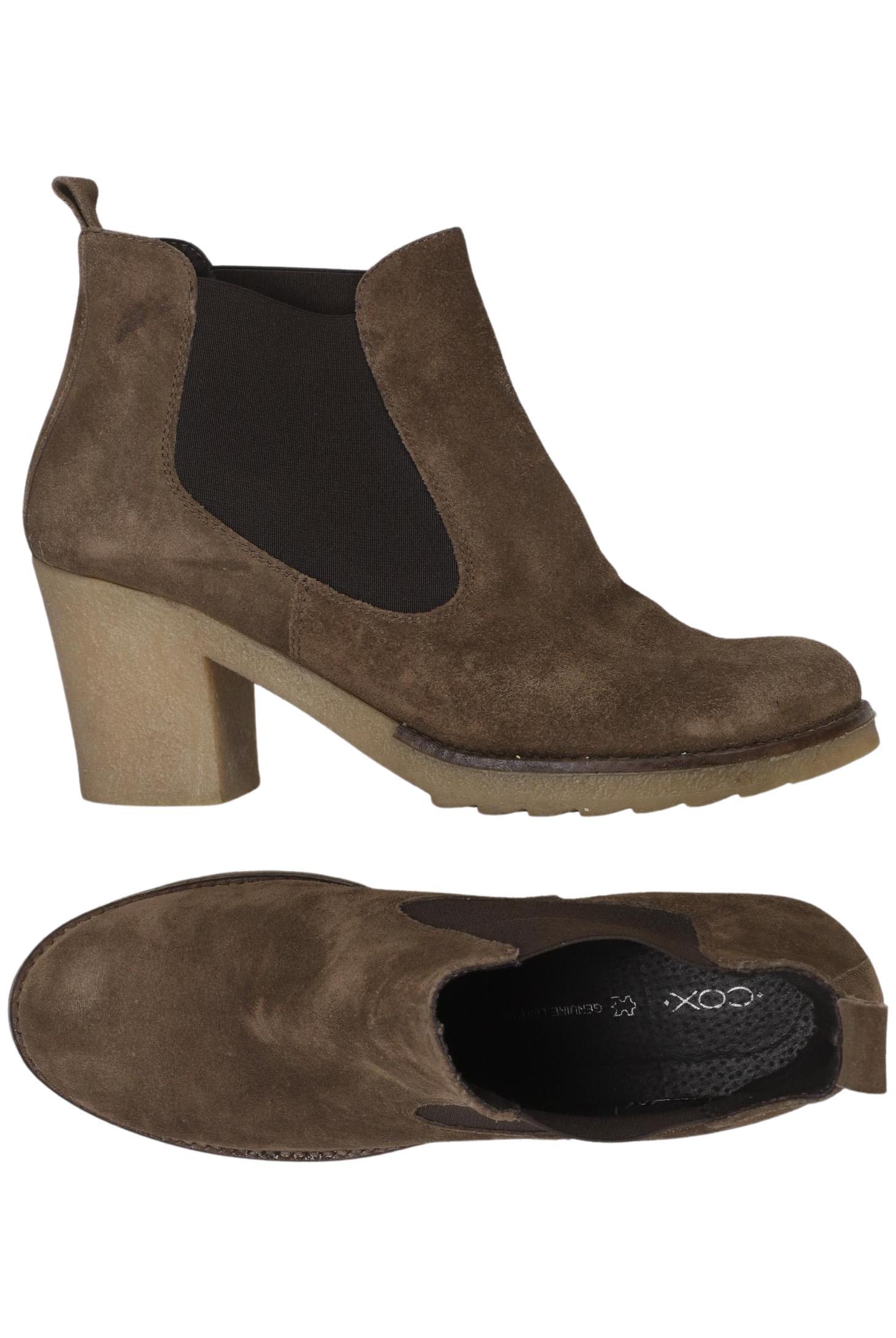 

Cox Damen Stiefelette, braun, Gr. 40