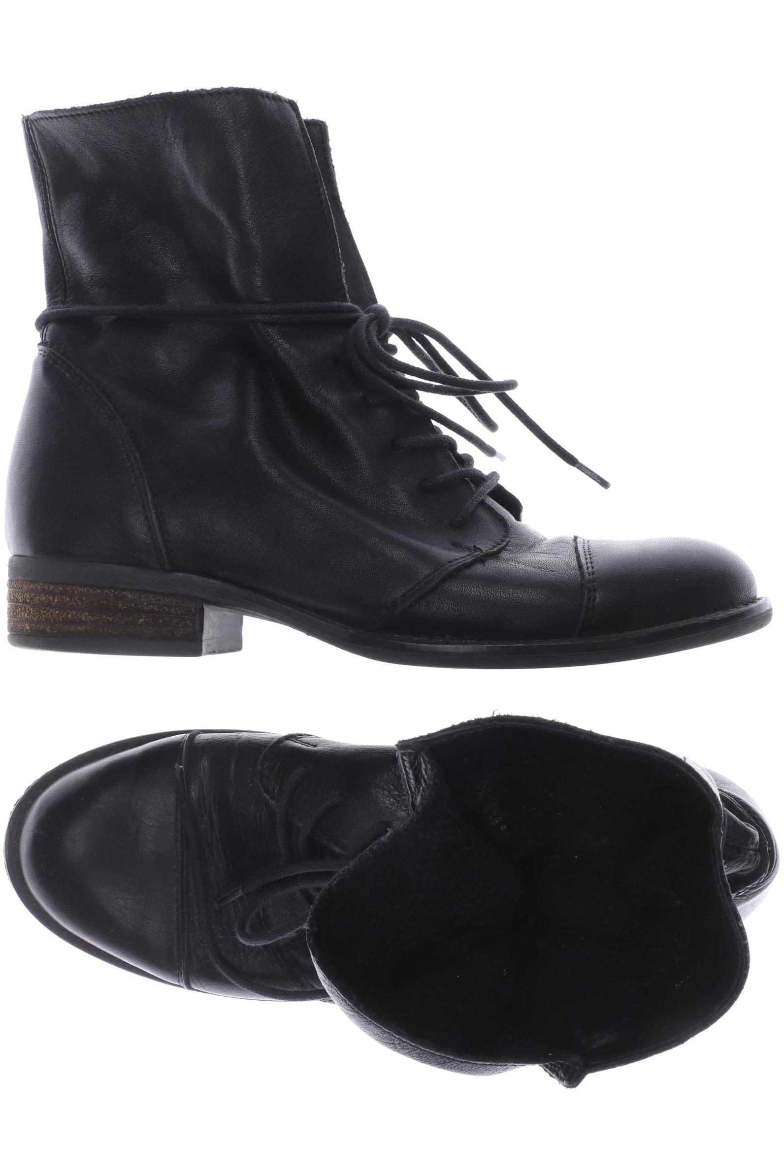 

Cox Damen Stiefelette, schwarz