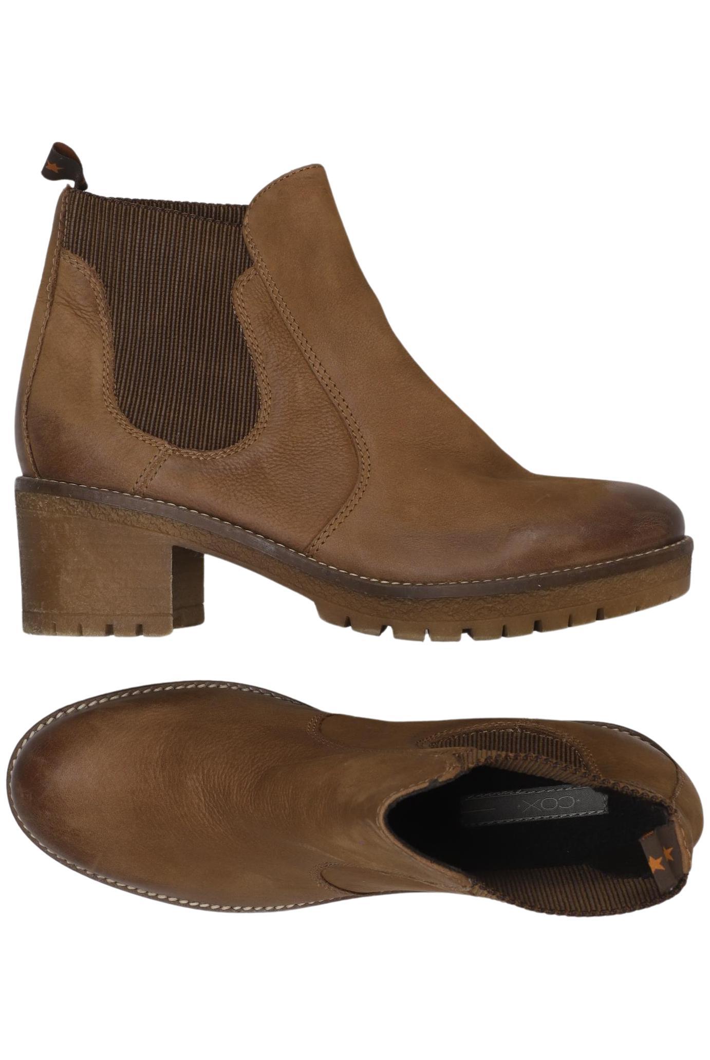 

Cox Damen Stiefelette, braun, Gr. 41