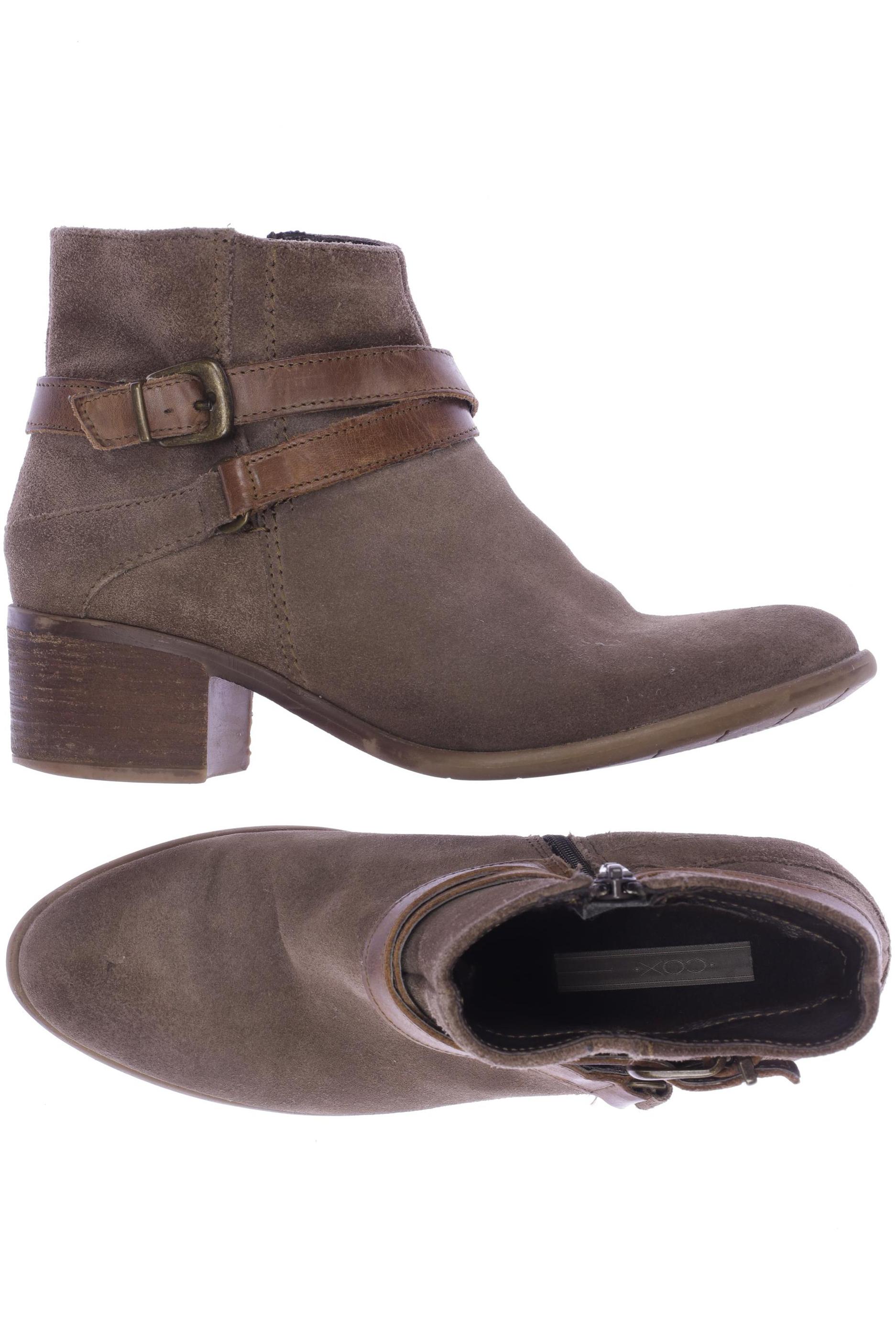 

Cox Damen Stiefelette, braun, Gr. 40