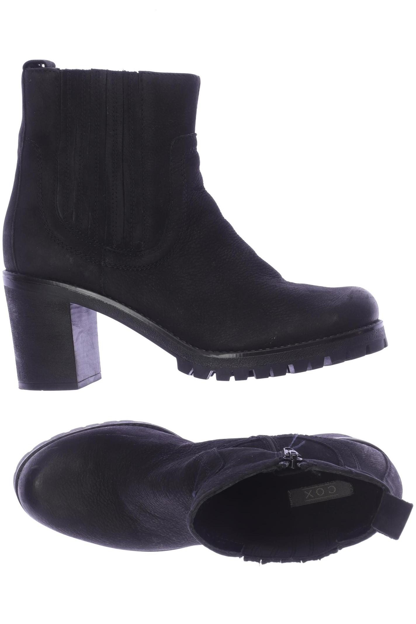 

Cox Damen Stiefelette, schwarz, Gr. 40