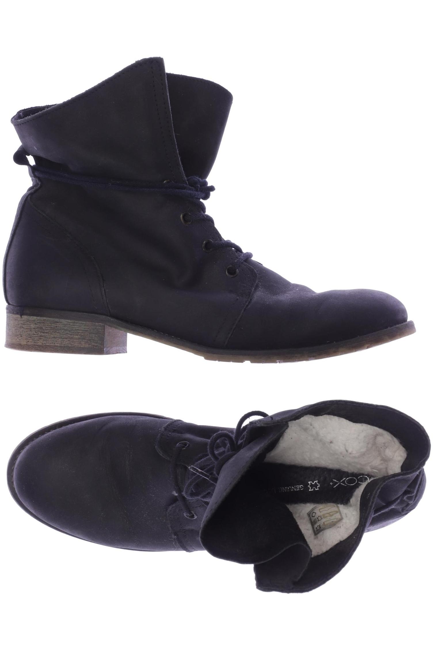 

Cox Damen Stiefelette, schwarz, Gr. 40