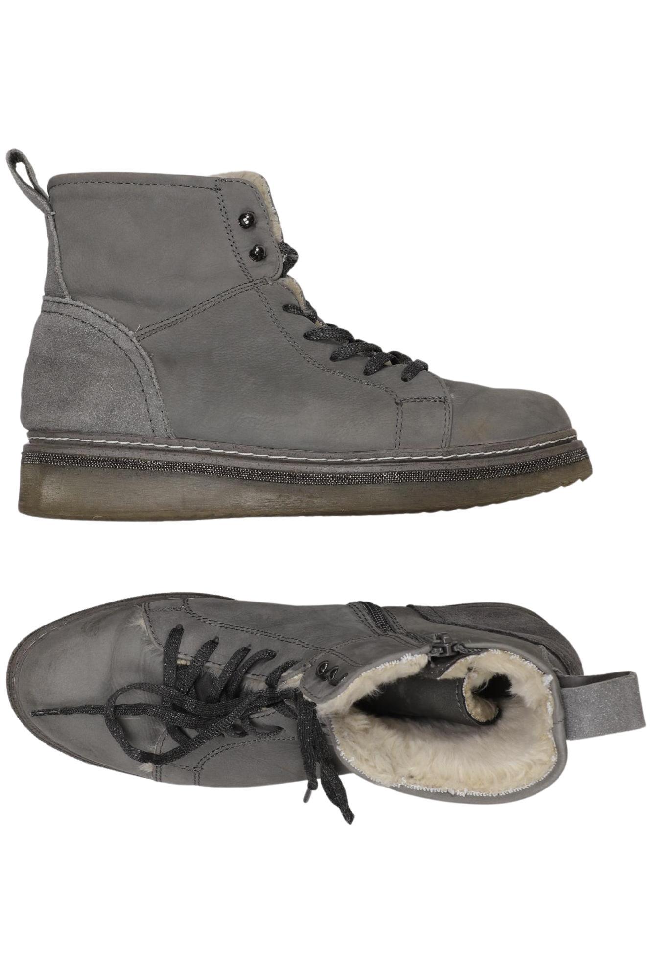 

Cox Damen Stiefelette, grau, Gr. 40