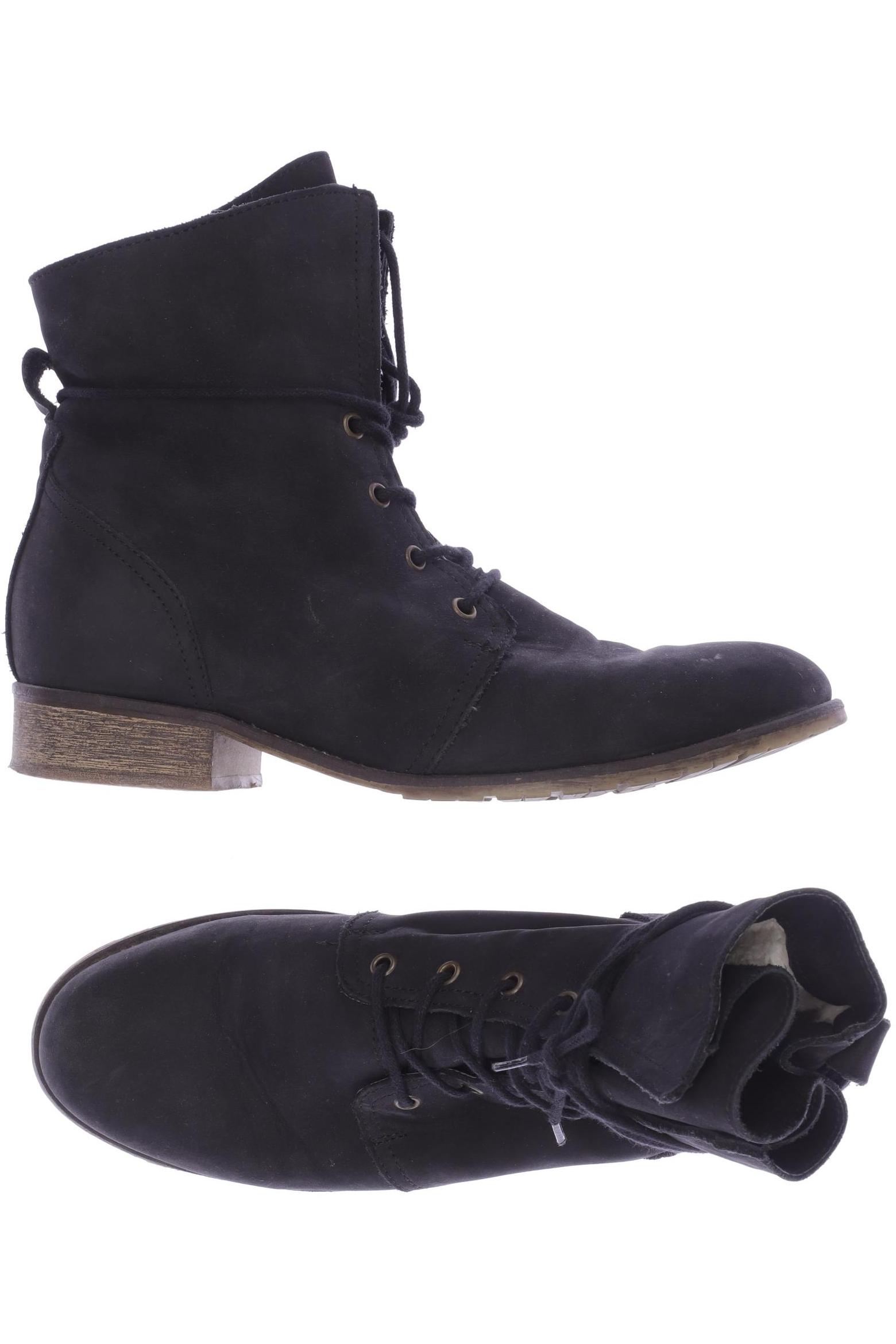 

Cox Damen Stiefelette, schwarz