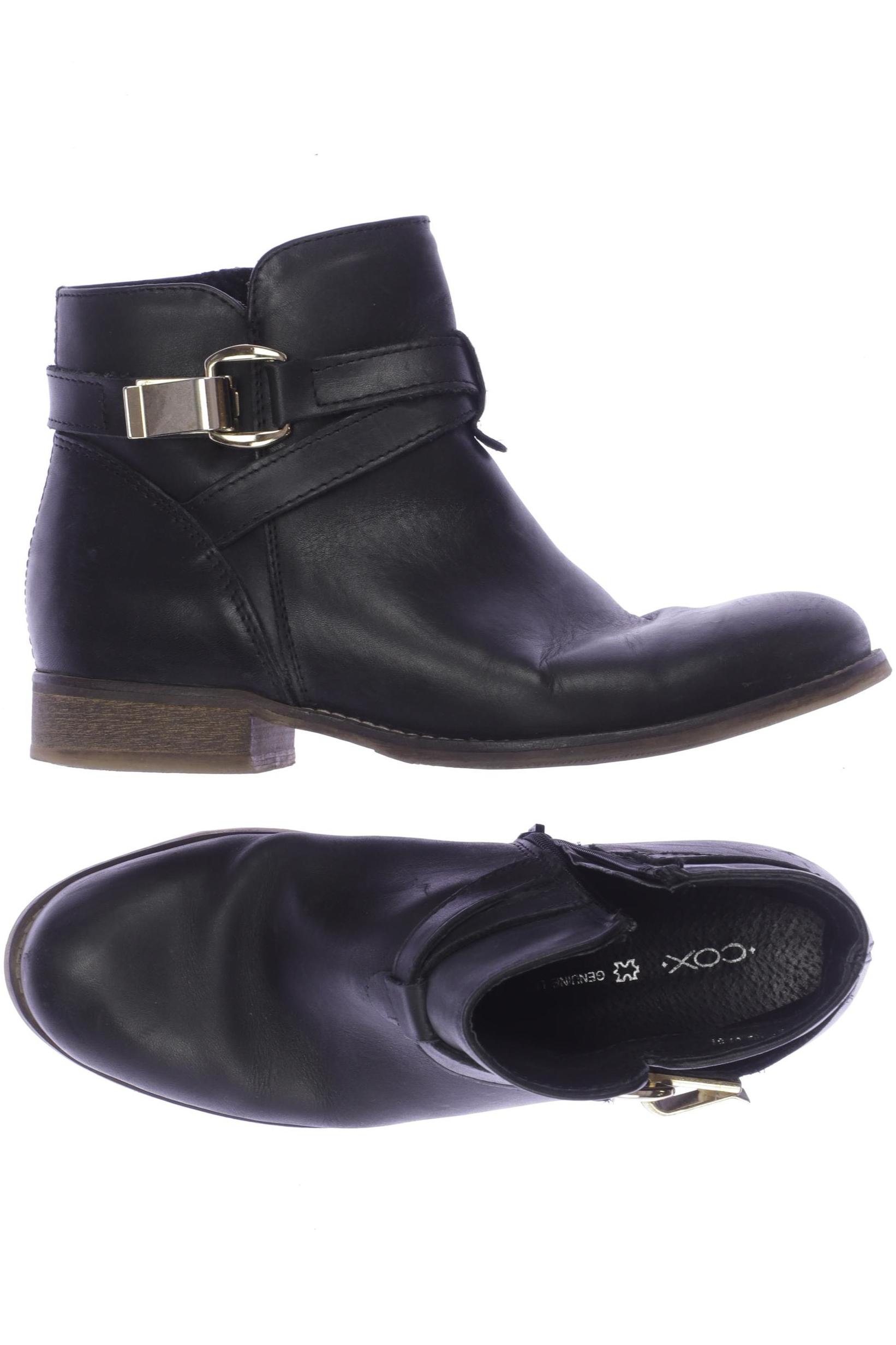 

Cox Damen Stiefelette, schwarz, Gr. 38