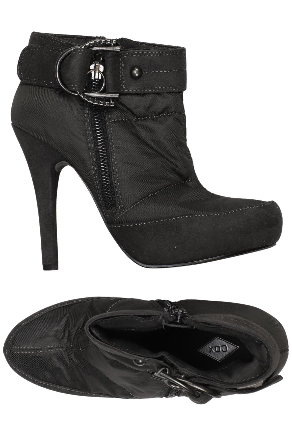 

Cox Damen Stiefelette, schwarz, Gr. 38