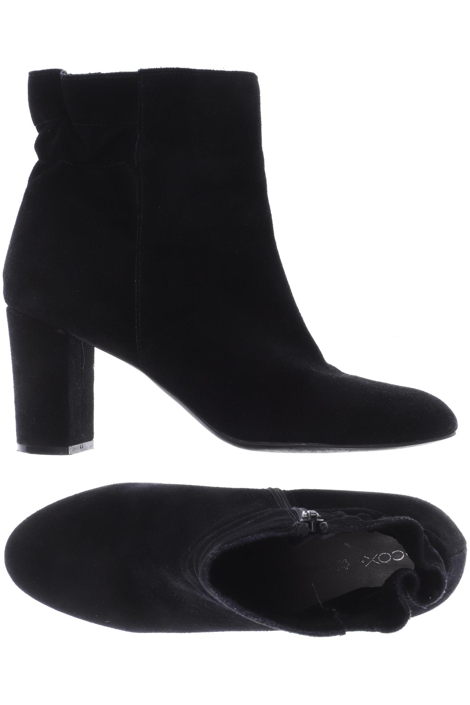 

Cox Damen Stiefelette, schwarz, Gr. 40