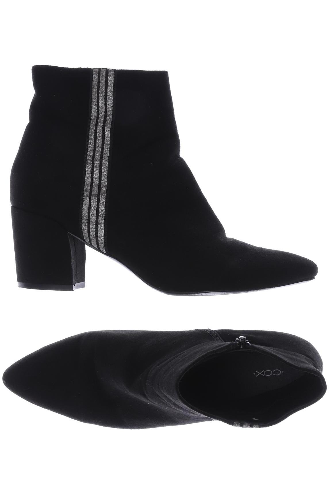

Cox Damen Stiefelette, schwarz, Gr. 41