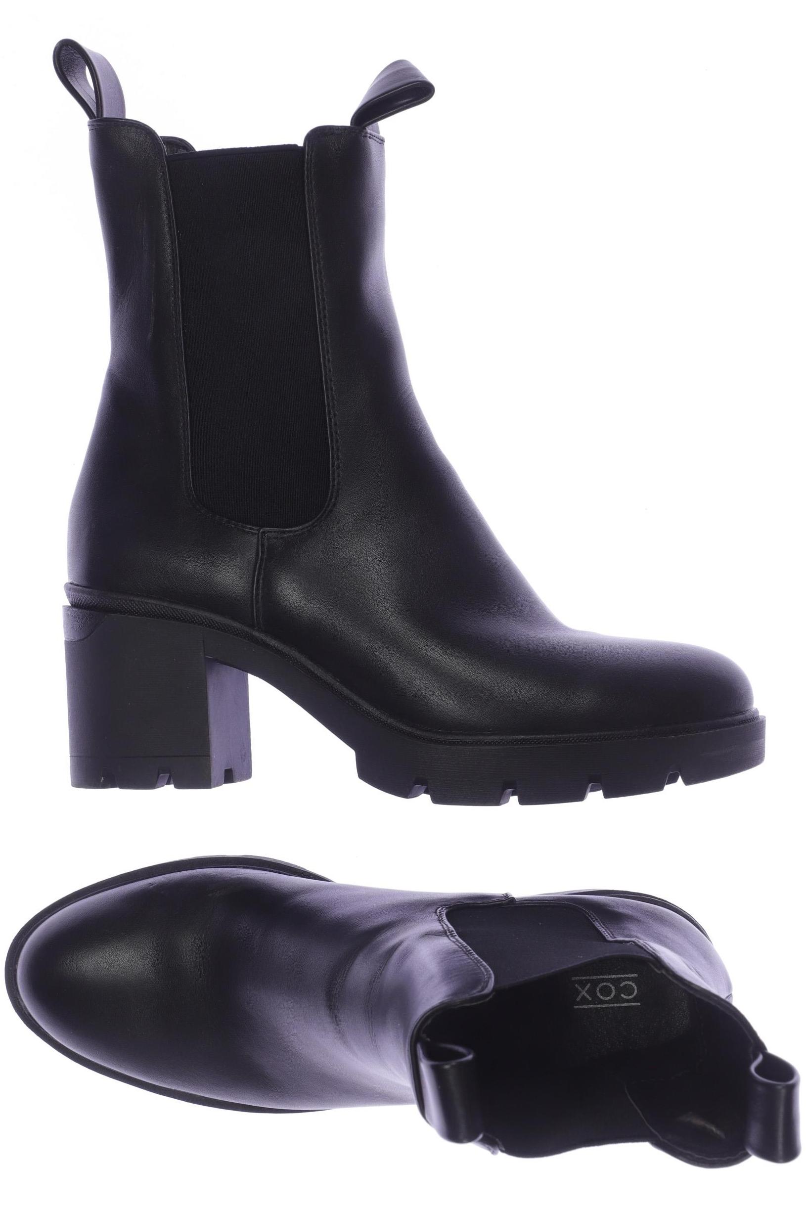 

Cox Damen Stiefelette, schwarz, Gr. 39