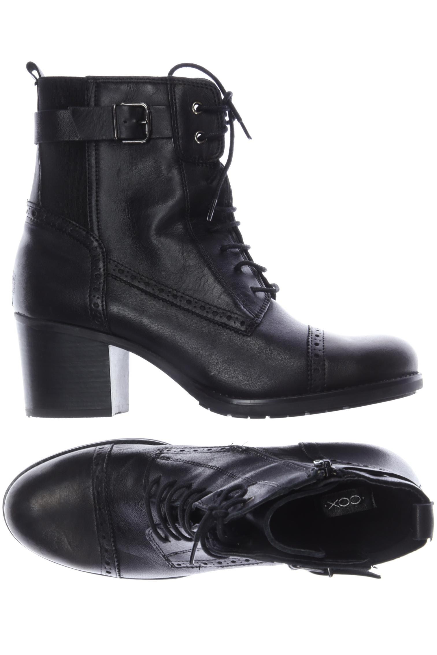 

Cox Damen Stiefelette, schwarz, Gr. 41