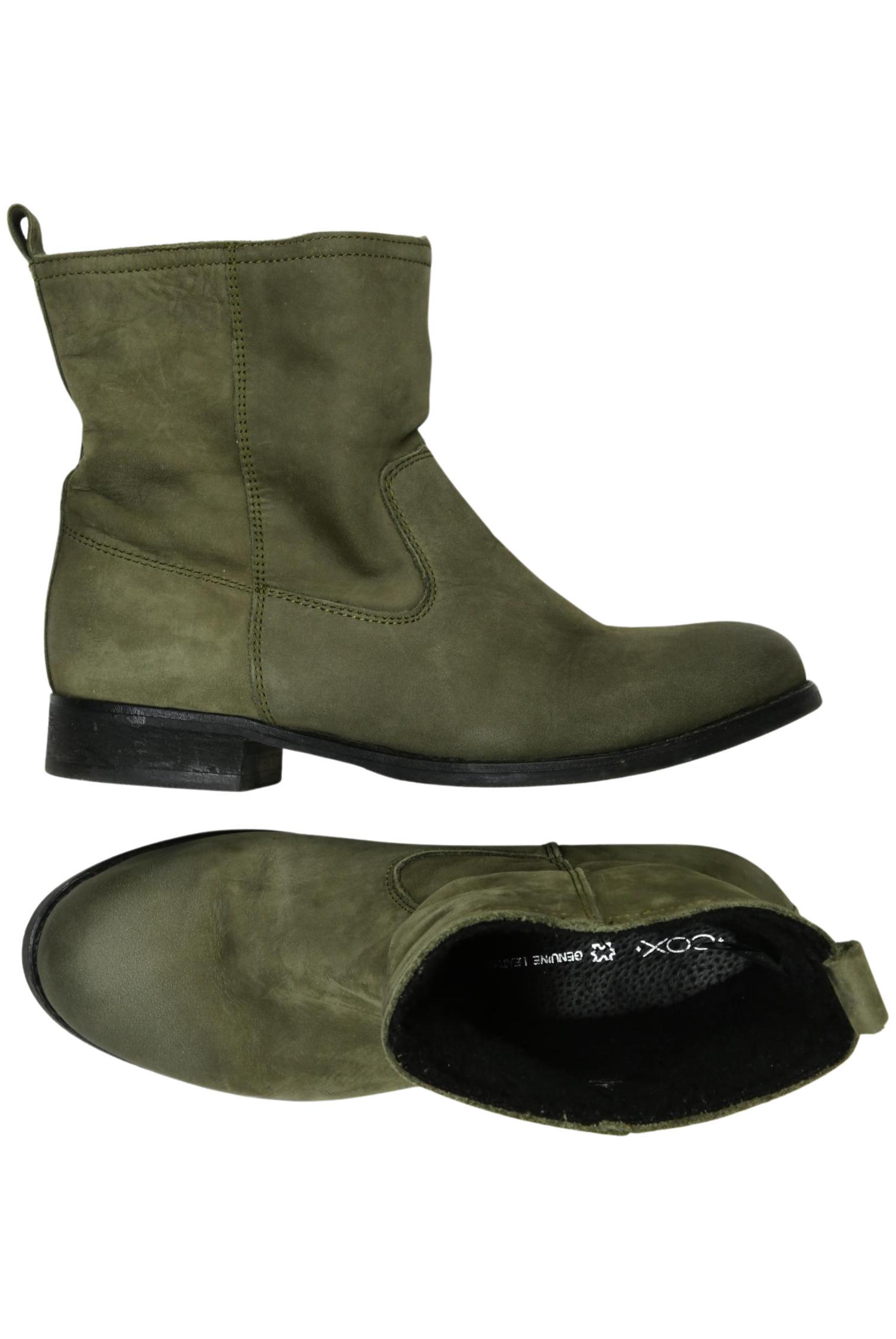

Cox Damen Stiefelette, grün, Gr. 37