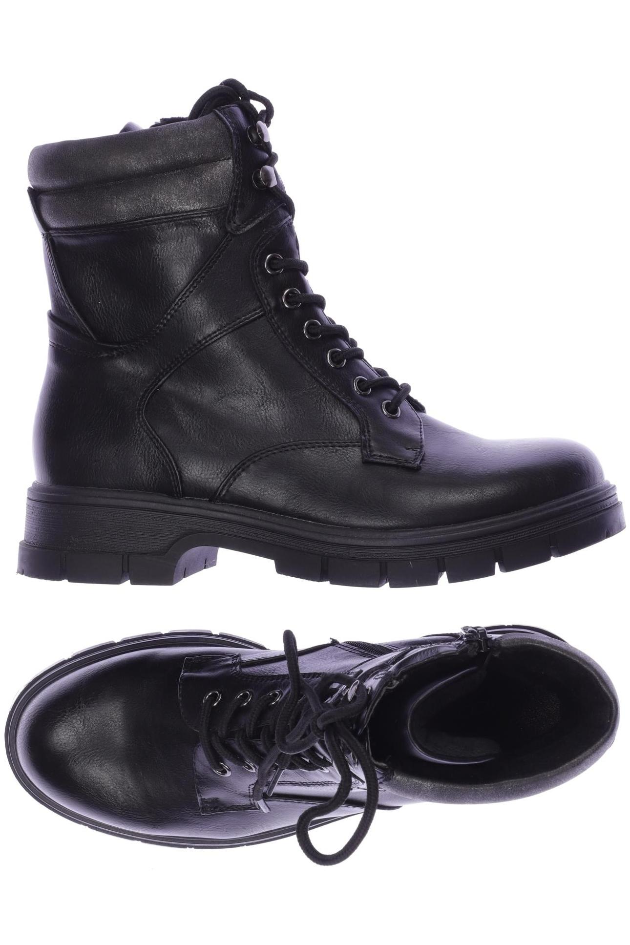 

Cox Damen Stiefelette, schwarz, Gr. 38