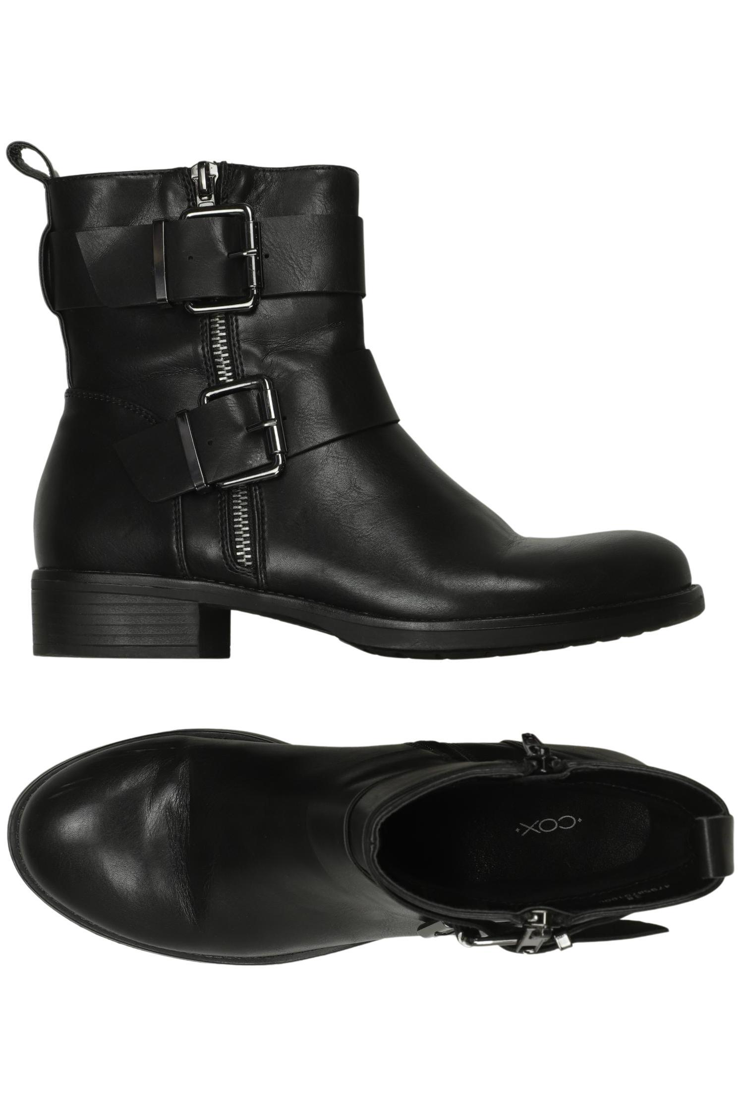 

Cox Damen Stiefelette, schwarz, Gr. 38