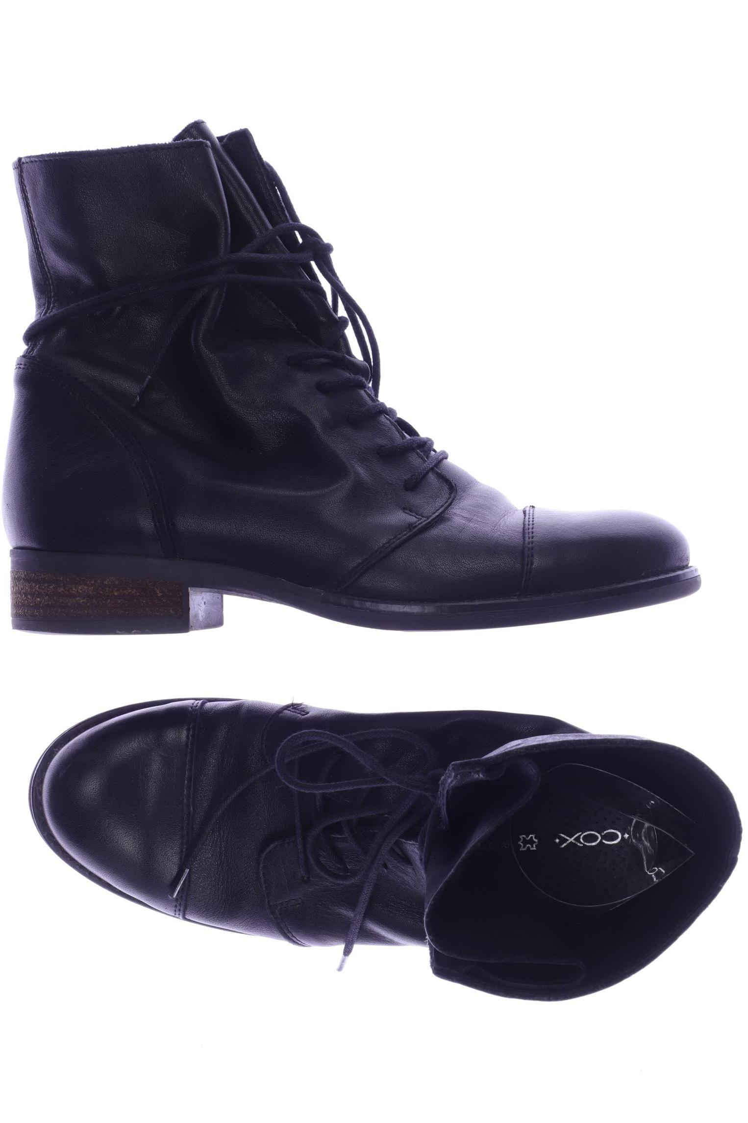 

Cox Damen Stiefelette, schwarz, Gr. 40