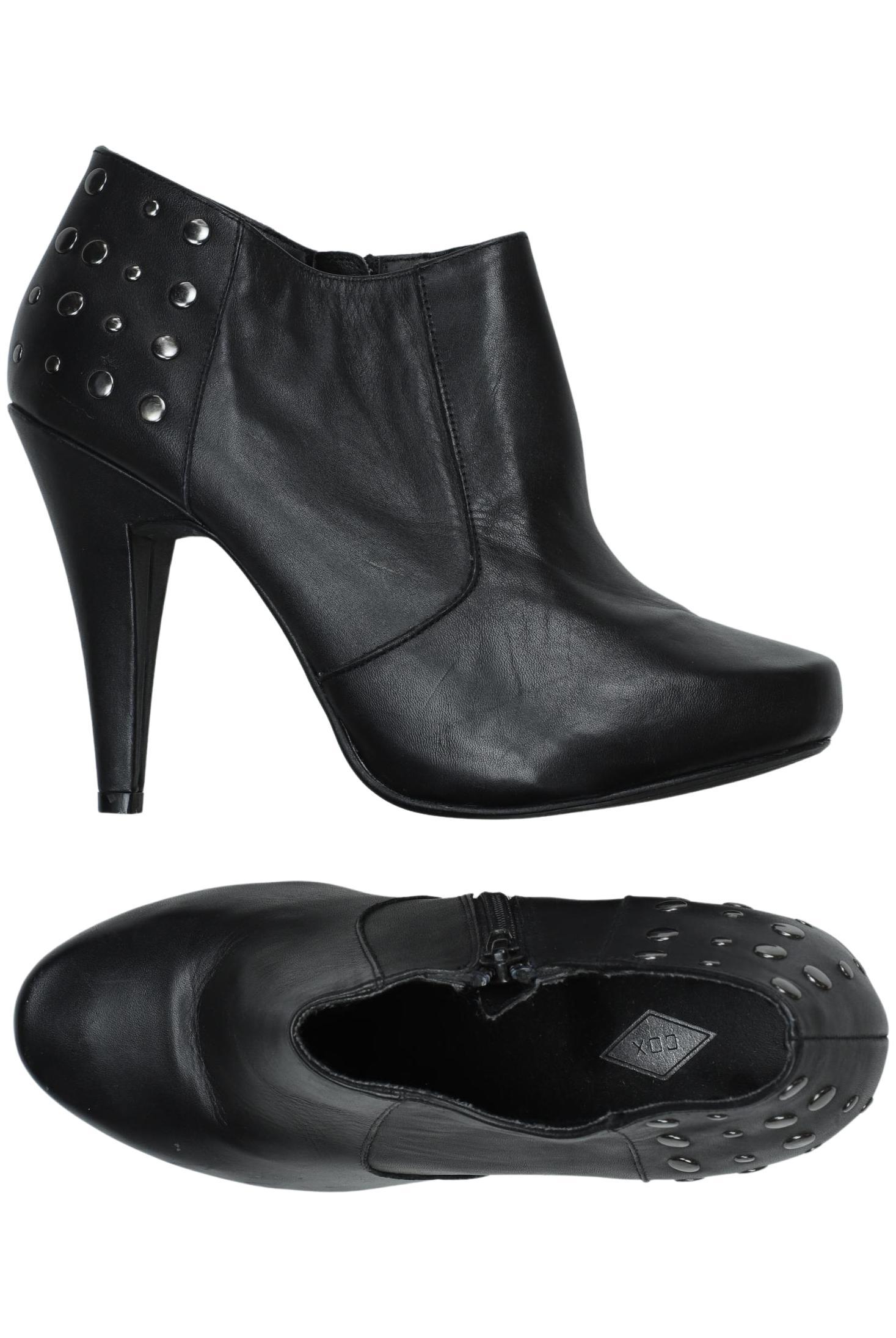 

Cox Damen Stiefelette, schwarz, Gr. 40
