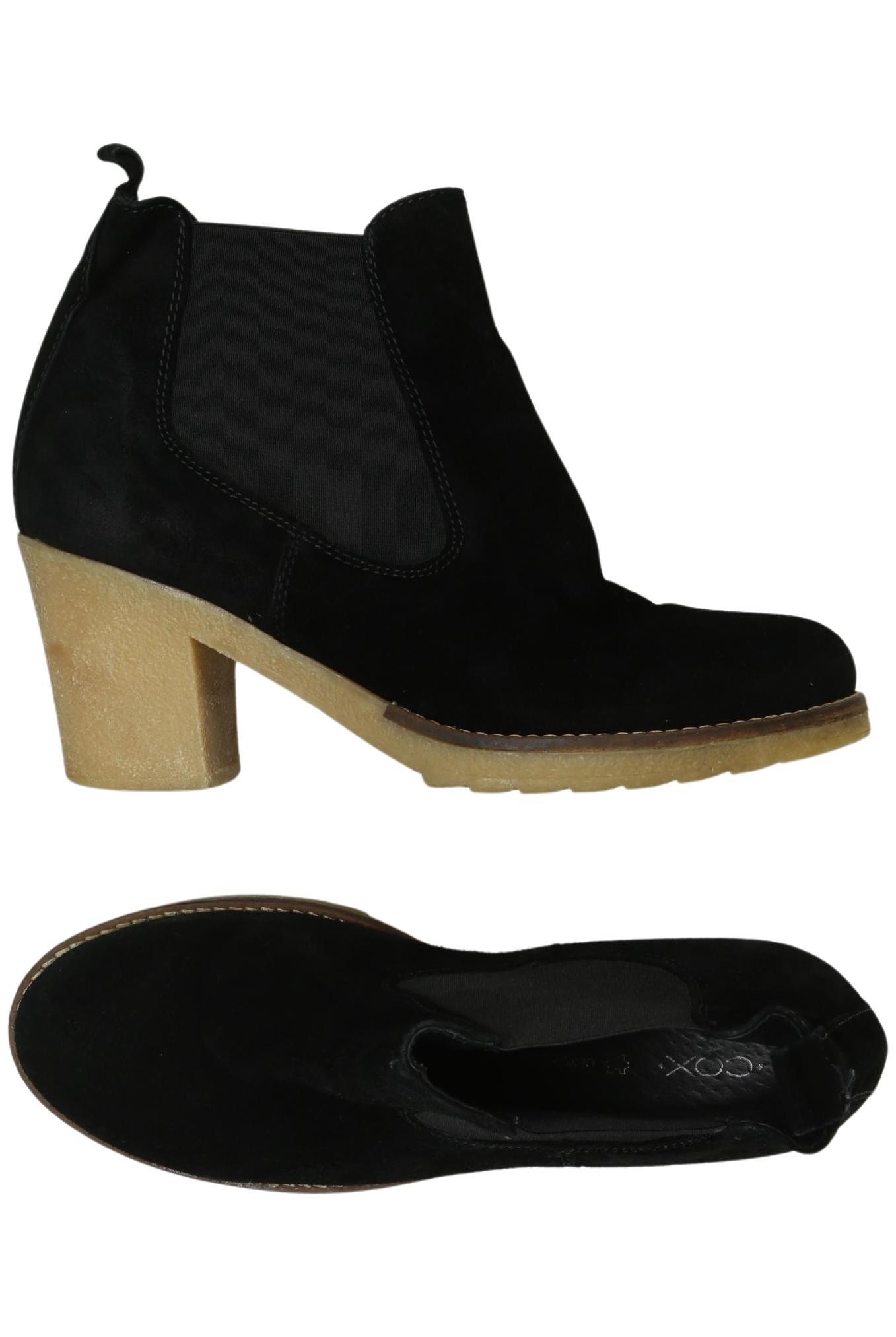 

Cox Damen Stiefelette, schwarz, Gr. 38