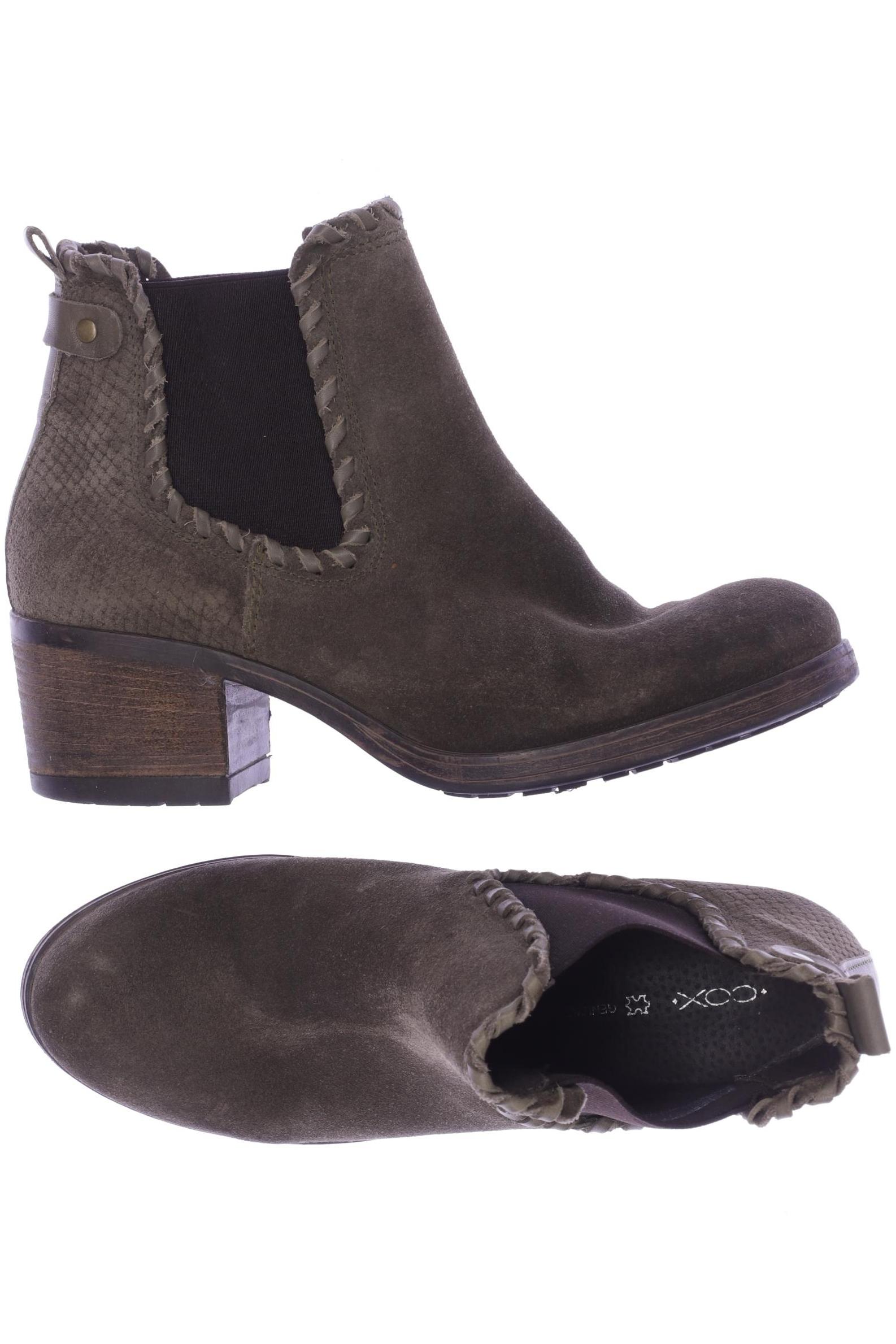 

Cox Damen Stiefelette, grün, Gr. 39