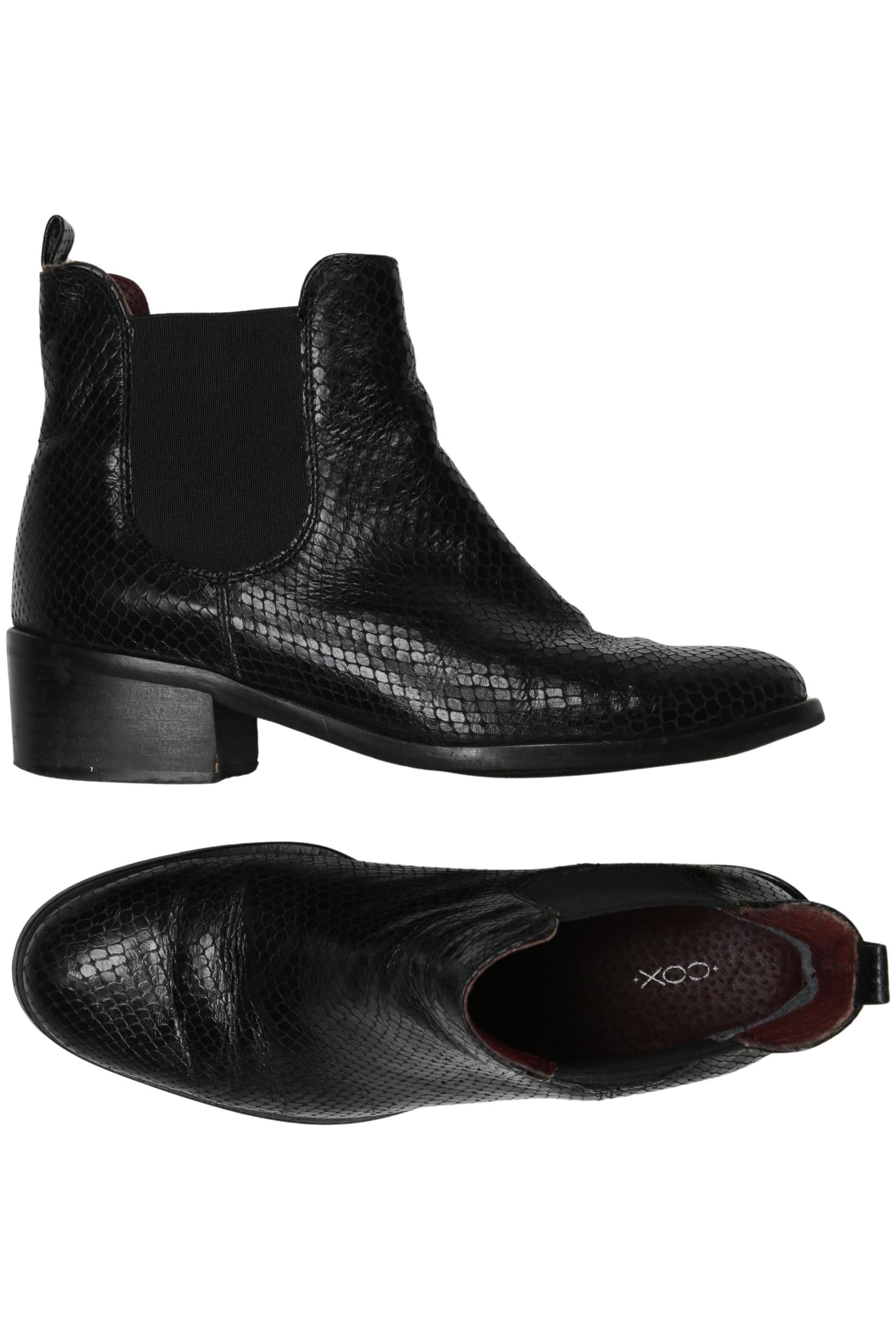 

Cox Damen Stiefelette, schwarz, Gr. 37