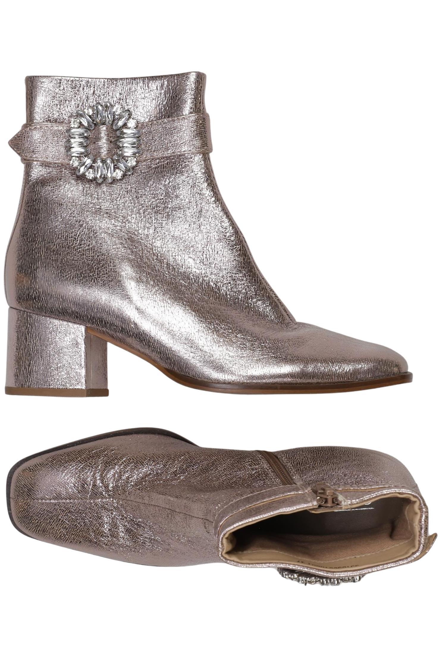 

Cox Damen Stiefelette, silber, Gr. 37