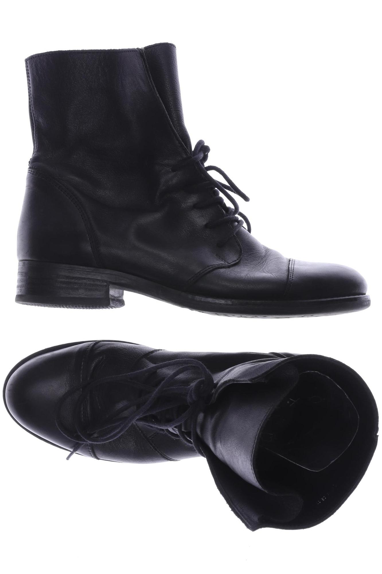 

Cox Damen Stiefelette, schwarz