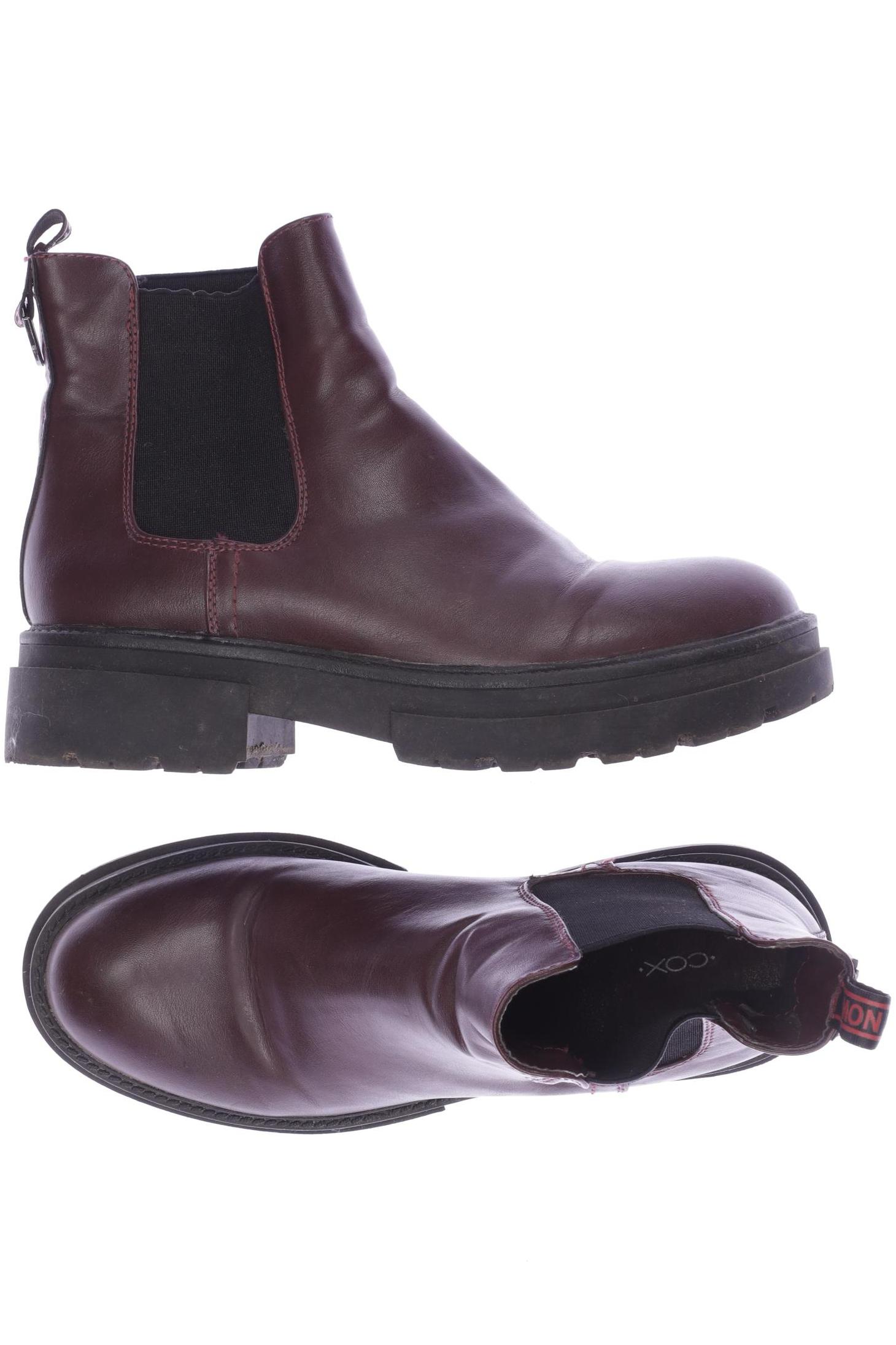 

Cox Damen Stiefelette, bordeaux, Gr. 39