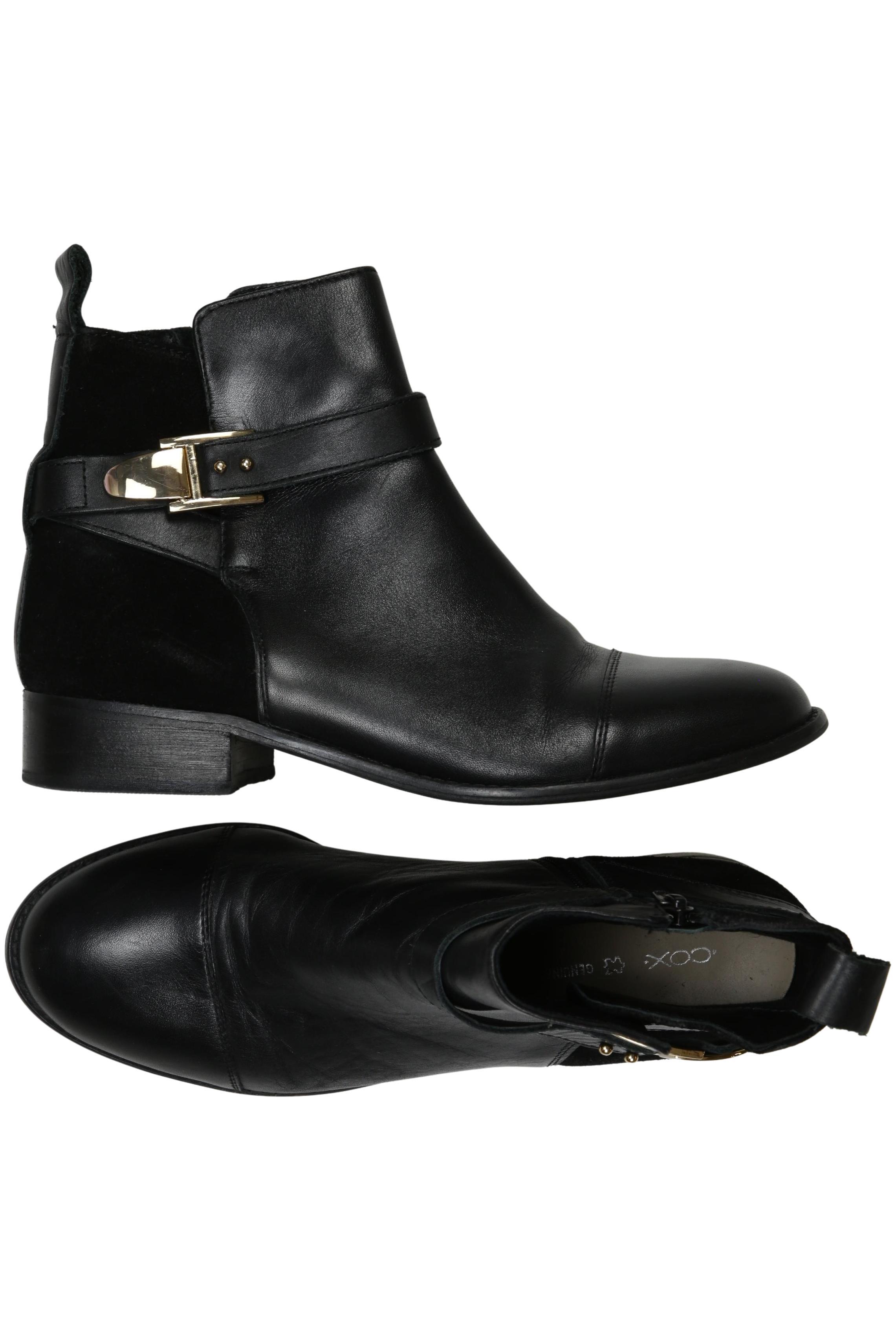 

Cox Damen Stiefelette, schwarz, Gr. 40