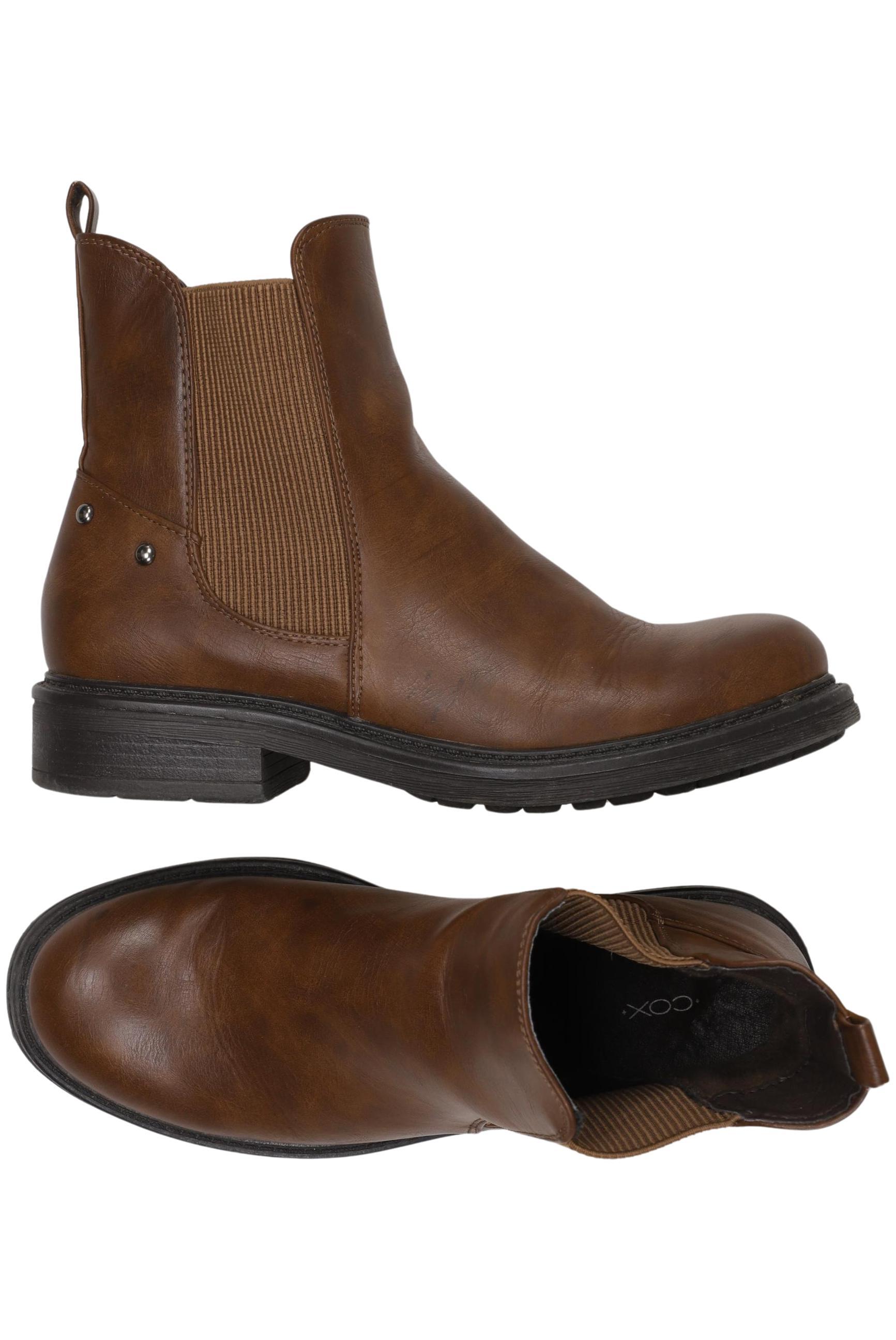 

Cox Damen Stiefelette, braun, Gr. 38