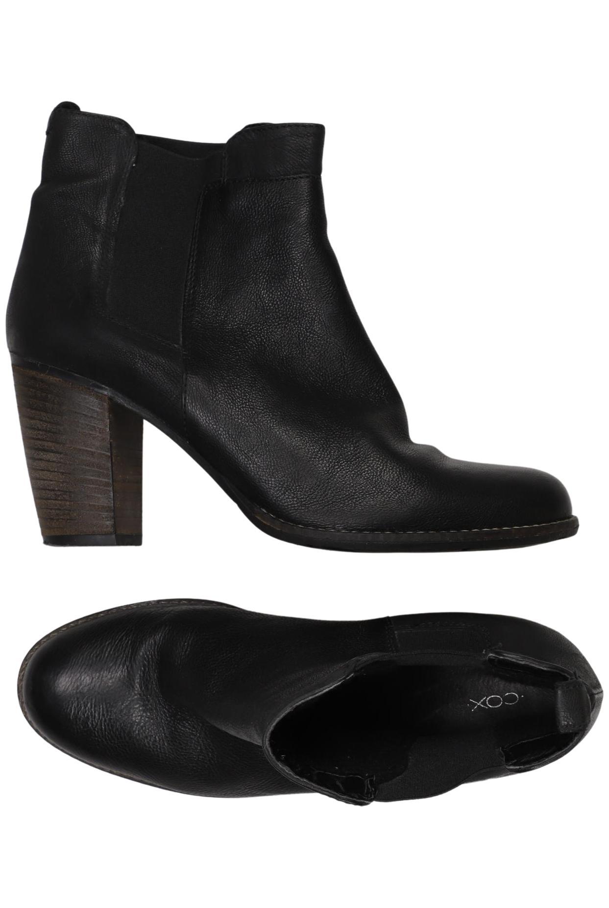 

Cox Damen Stiefelette, schwarz, Gr. 39