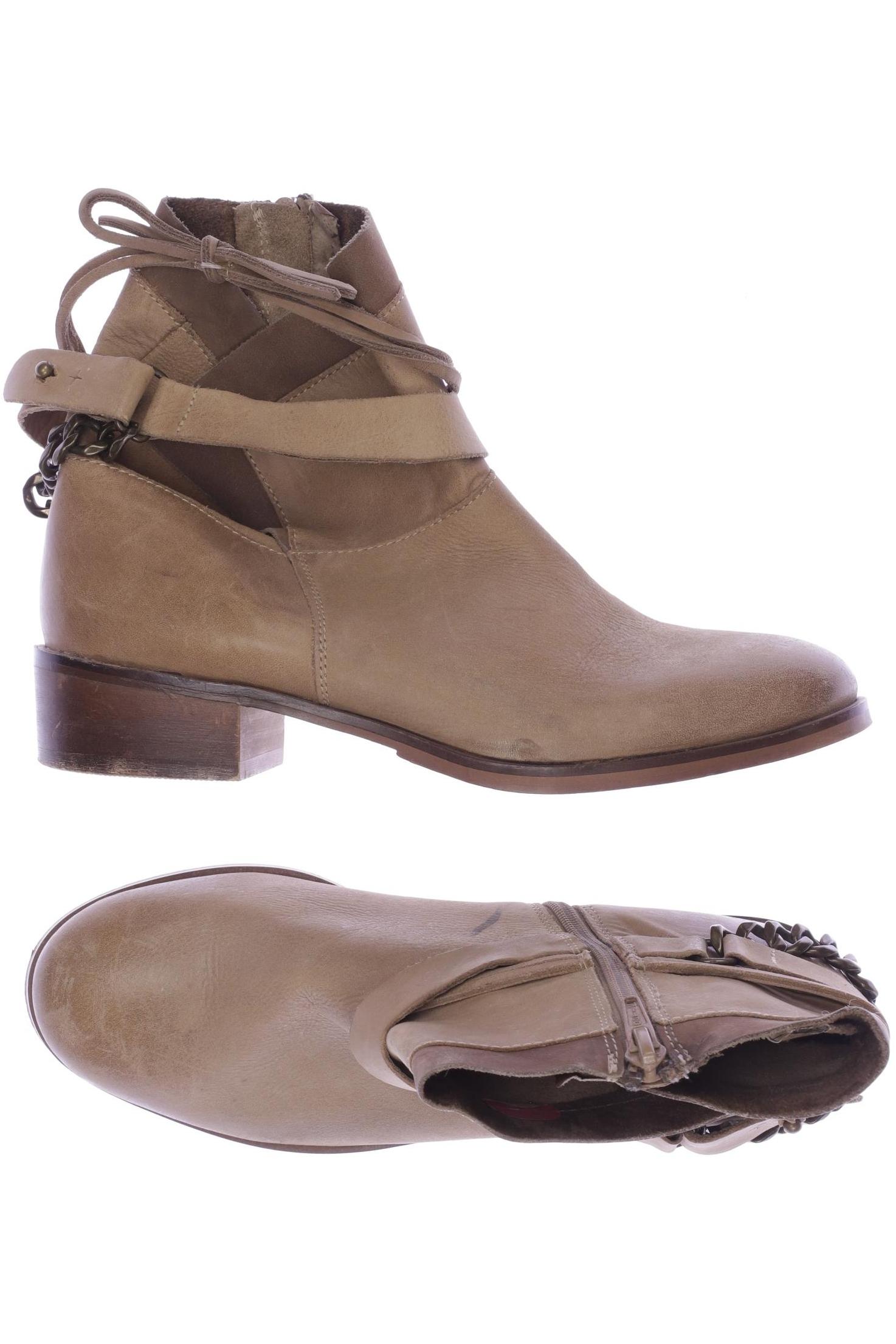 

Cox Damen Stiefelette, beige, Gr. 38