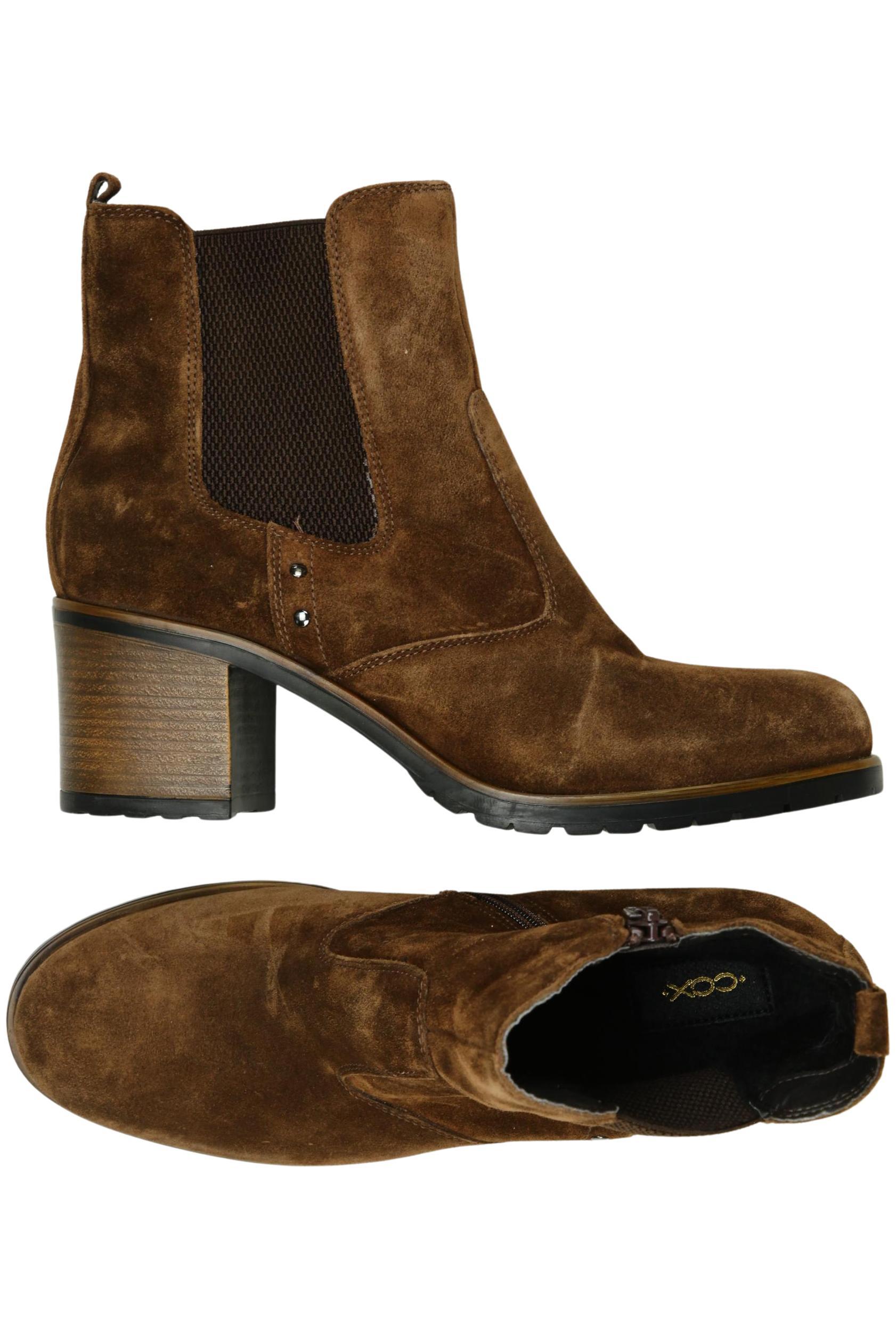 

Cox Damen Stiefelette, braun, Gr. 41