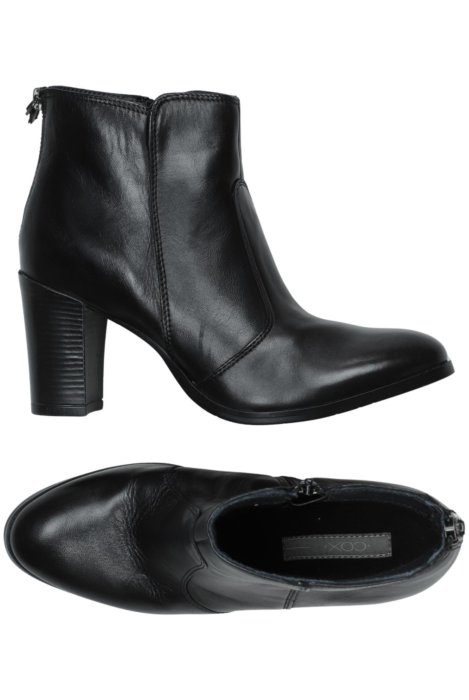 

Cox Damen Stiefelette, schwarz, Gr. 40