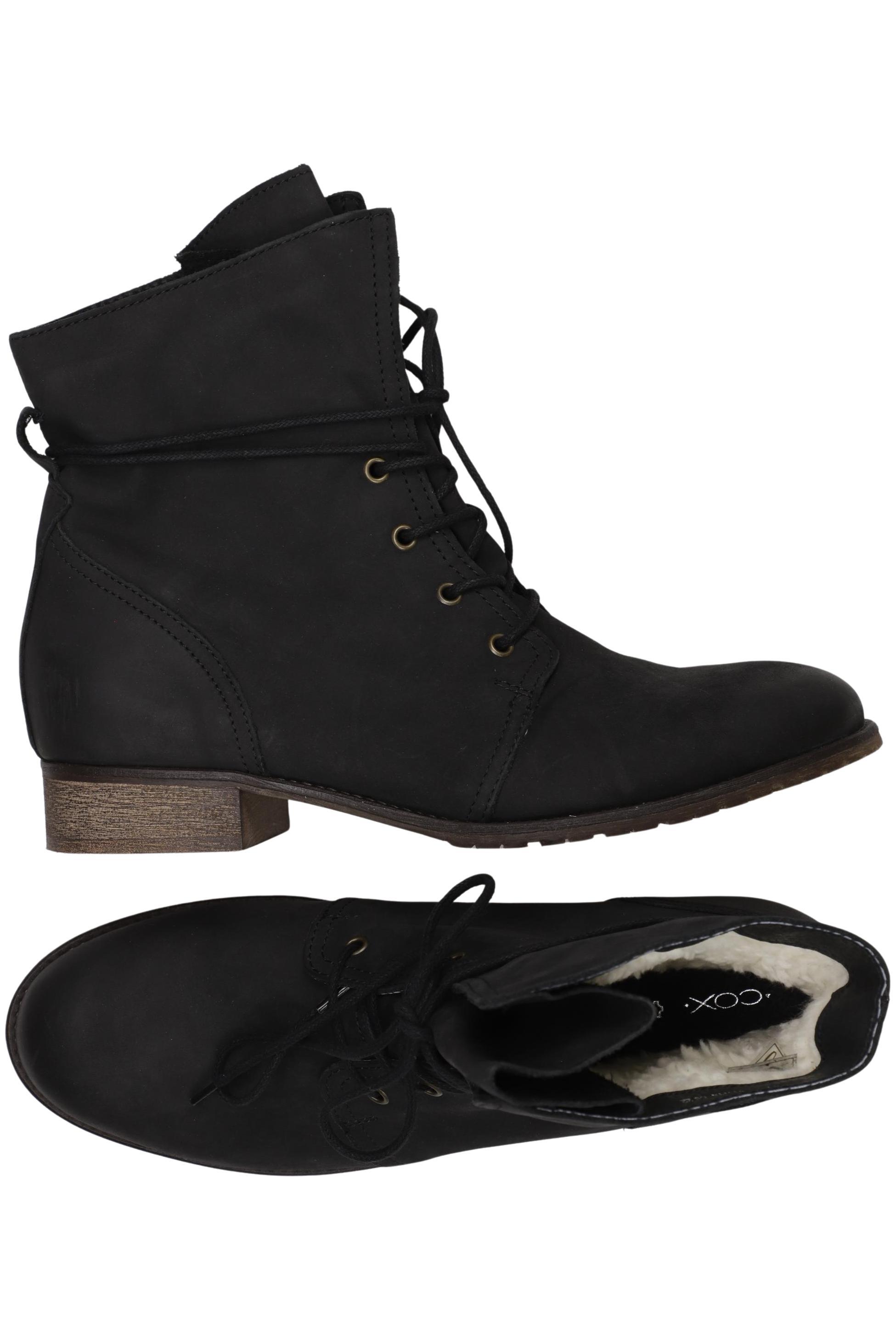 

Cox Damen Stiefelette, schwarz, Gr. 41