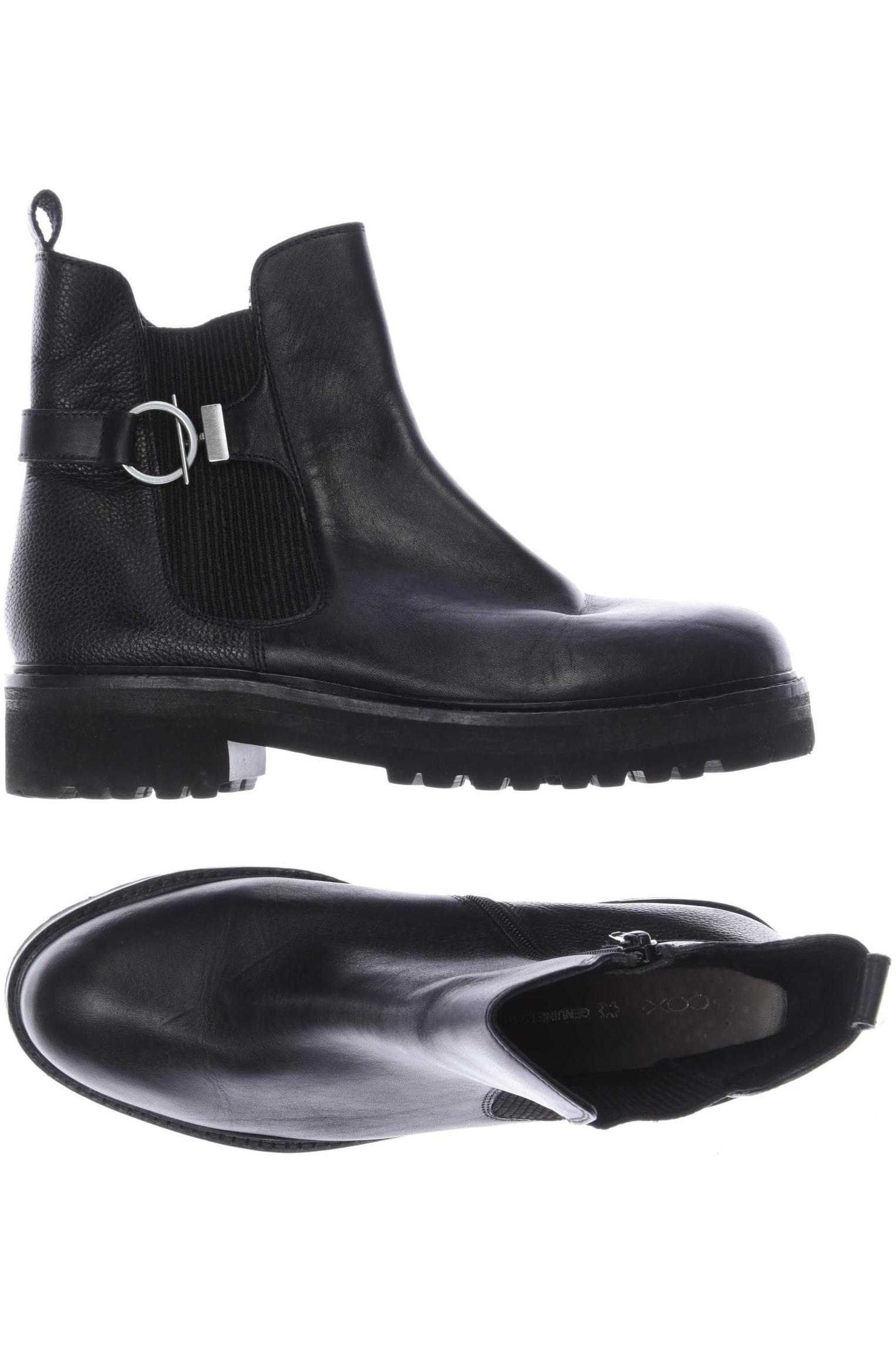 

Cox Damen Stiefelette, schwarz, Gr. 39