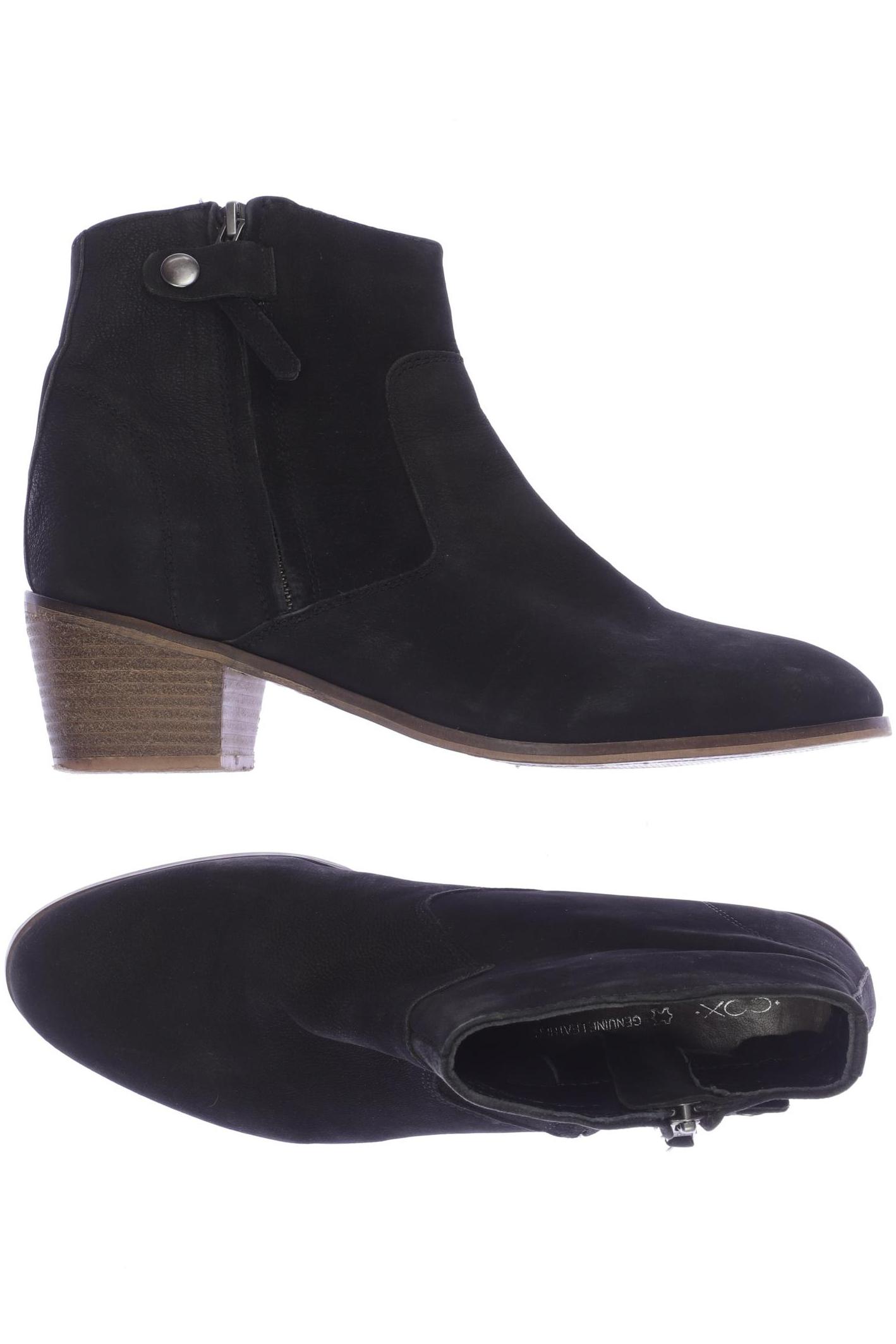 

Cox Damen Stiefelette, schwarz, Gr. 41