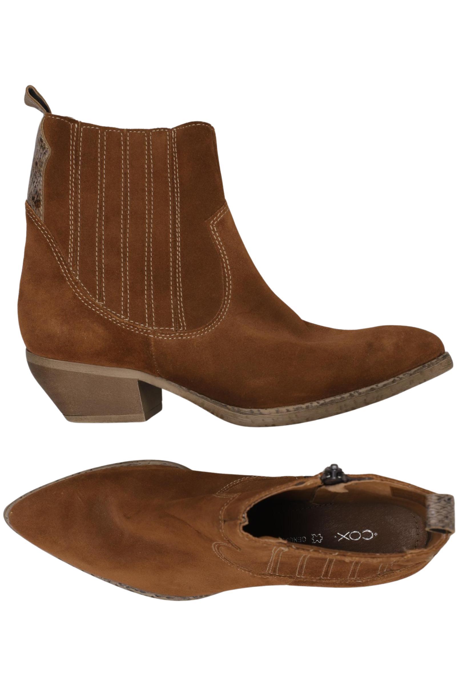 

Cox Damen Stiefelette, braun, Gr. 38
