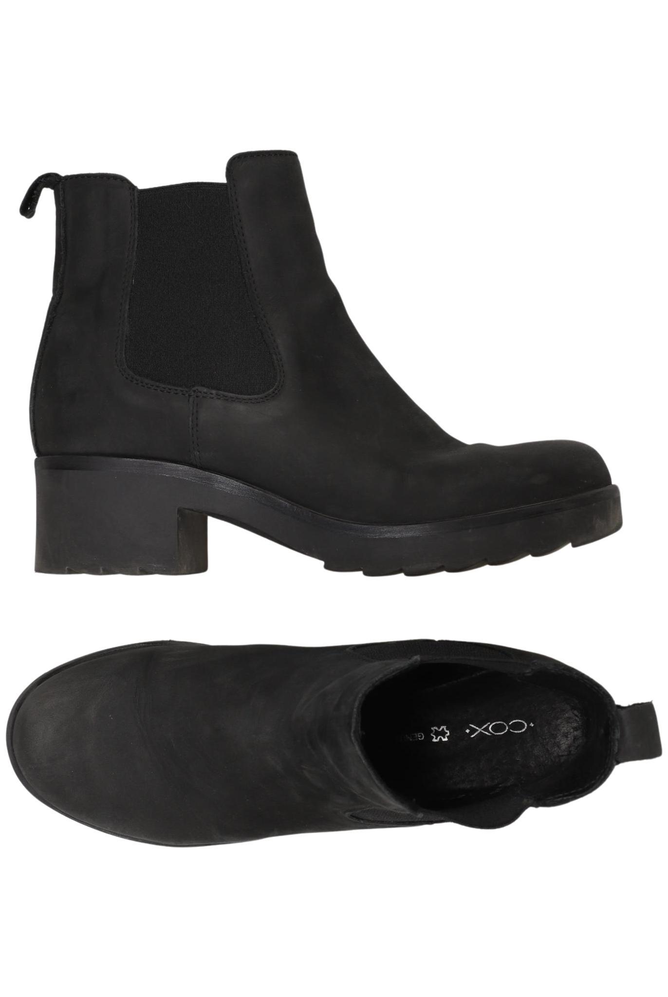 

Cox Damen Stiefelette, schwarz, Gr. 38