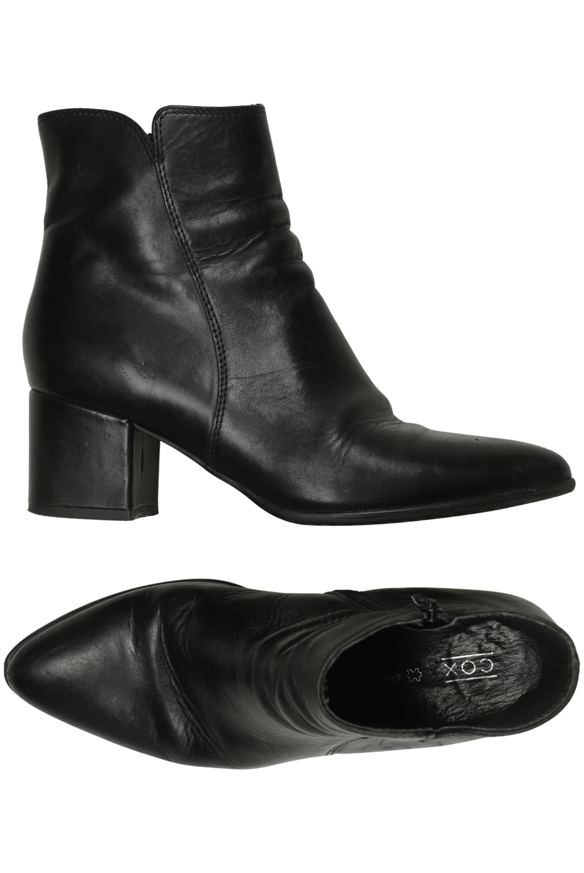 

Cox Damen Stiefelette, schwarz, Gr. 39