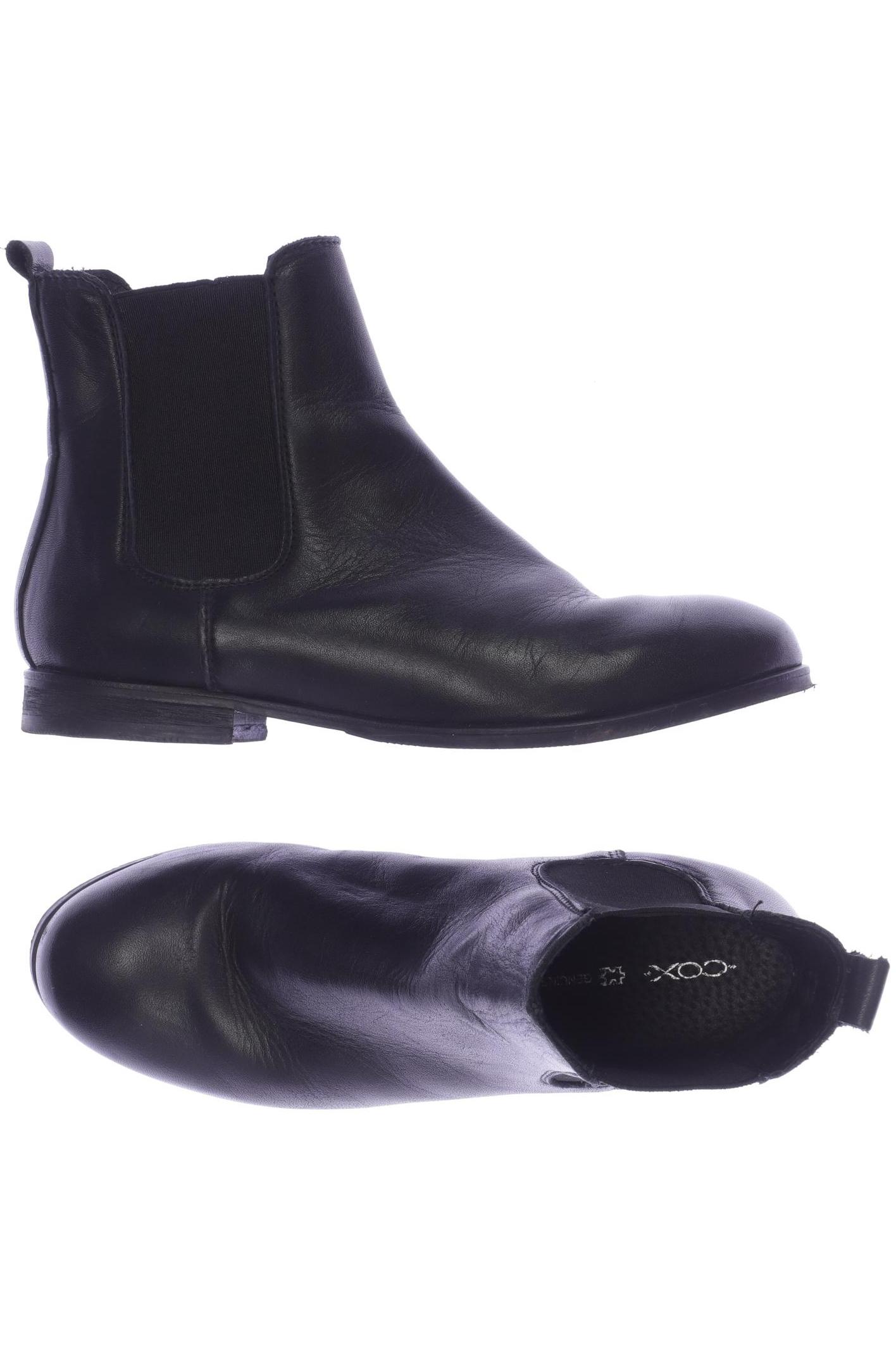 

Cox Damen Stiefelette, schwarz