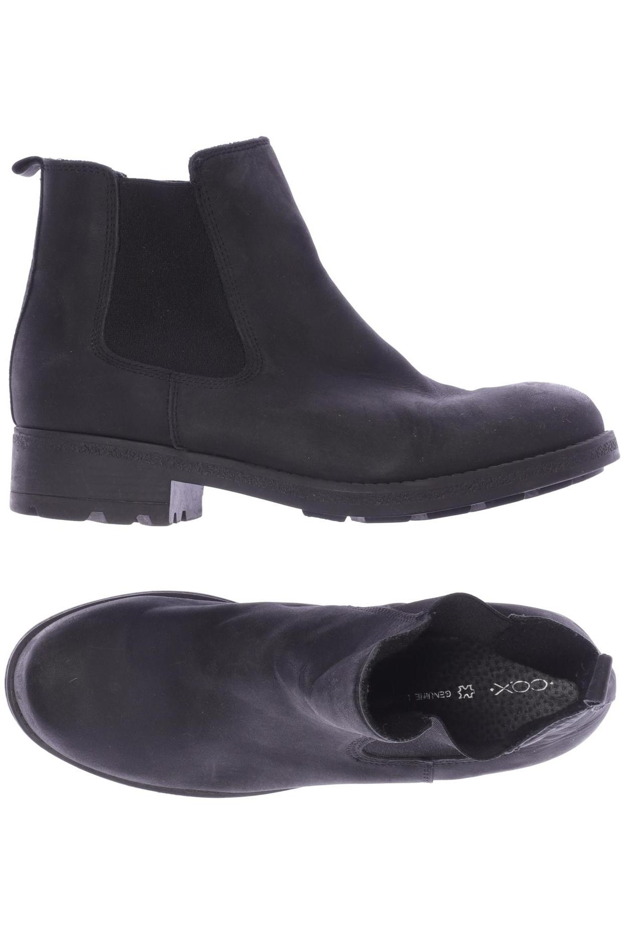 

Cox Damen Stiefelette, schwarz