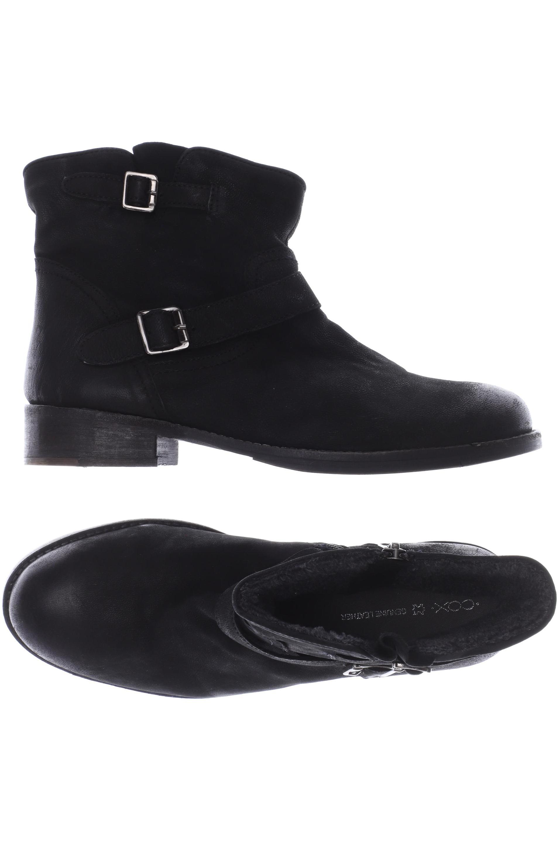 

Cox Damen Stiefelette, schwarz, Gr. 40