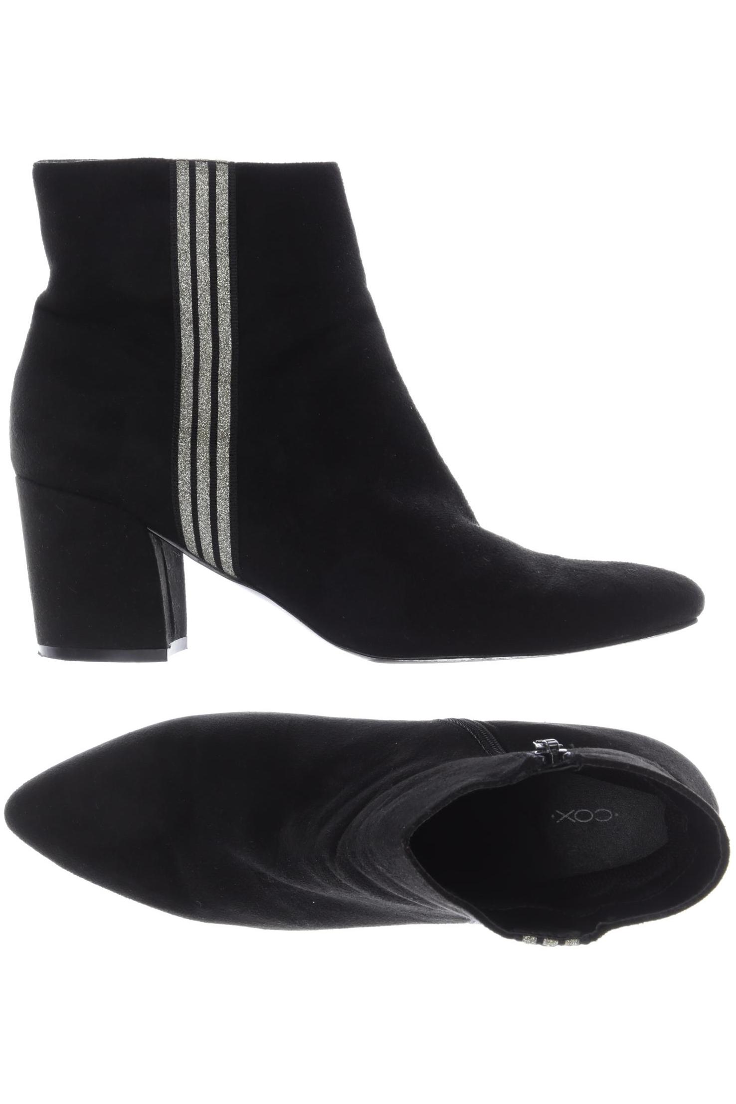 

Cox Damen Stiefelette, schwarz, Gr. 41
