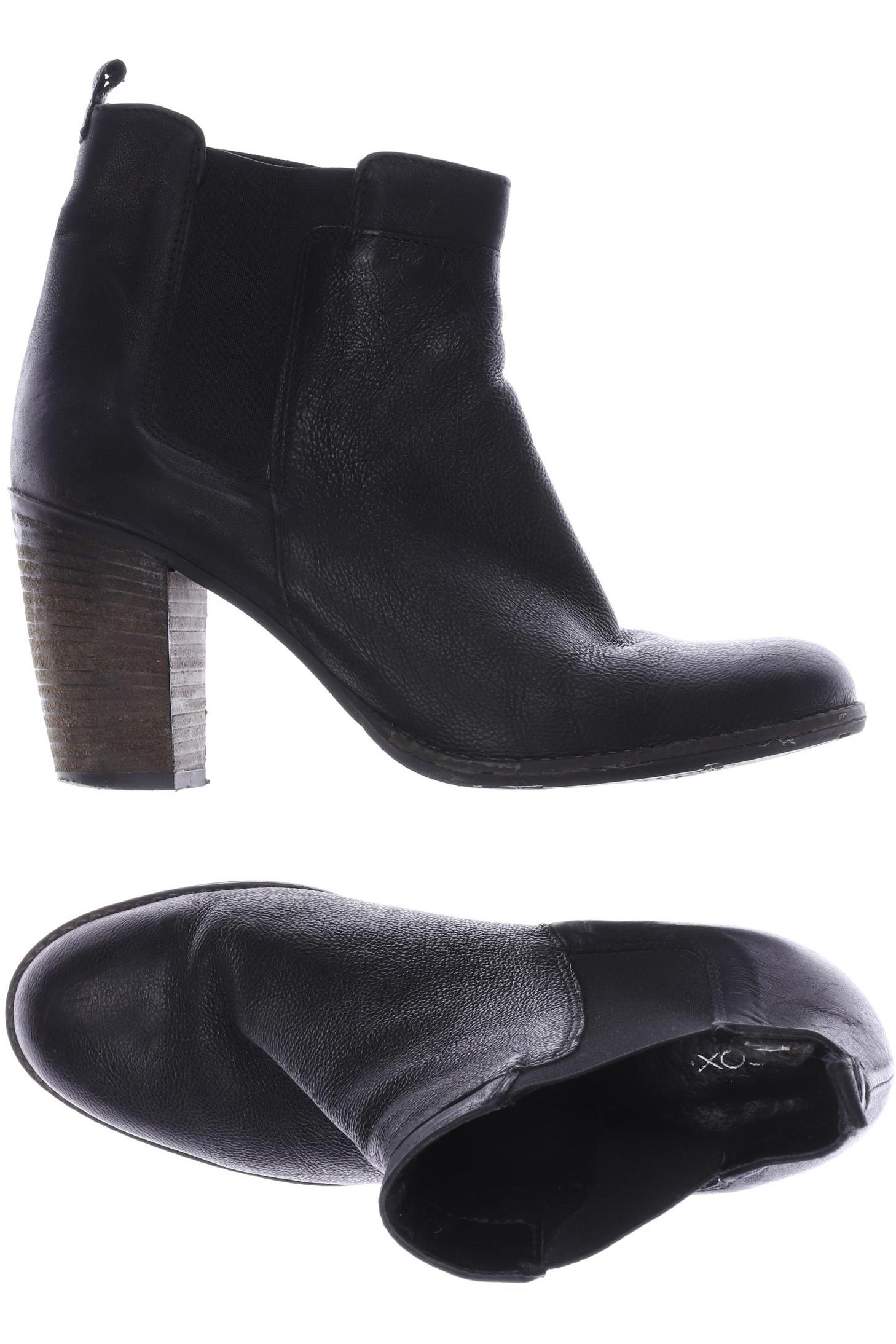 

Cox Damen Stiefelette, schwarz