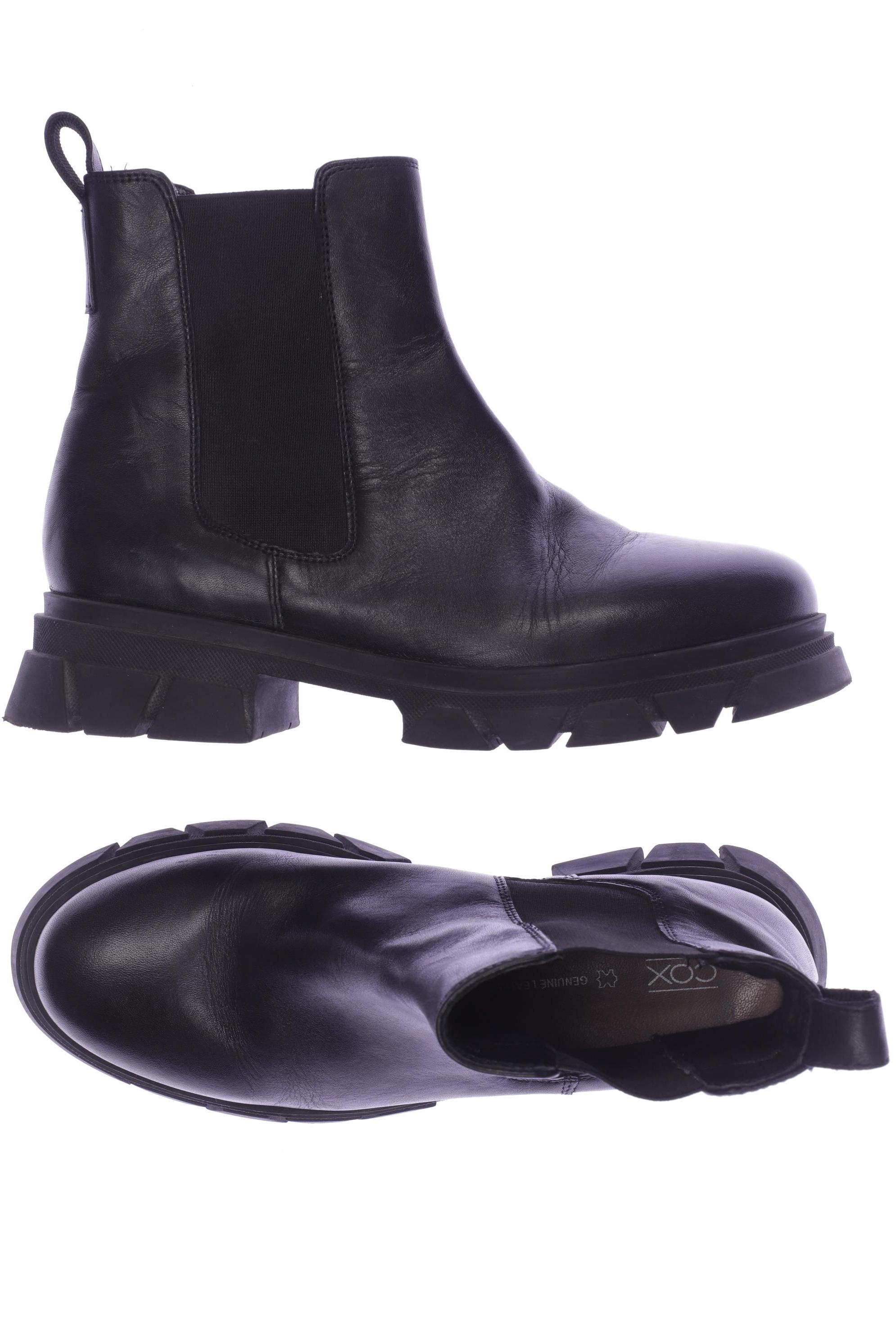 

Cox Damen Stiefelette, schwarz, Gr. 40