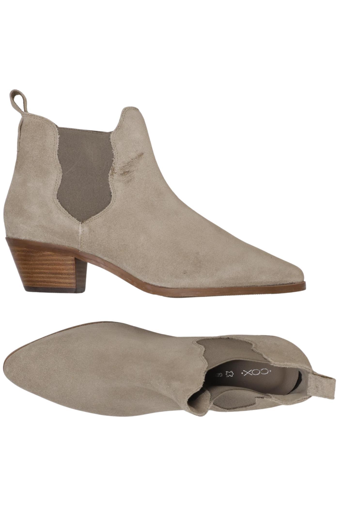 

Cox Damen Stiefelette, beige, Gr. 39