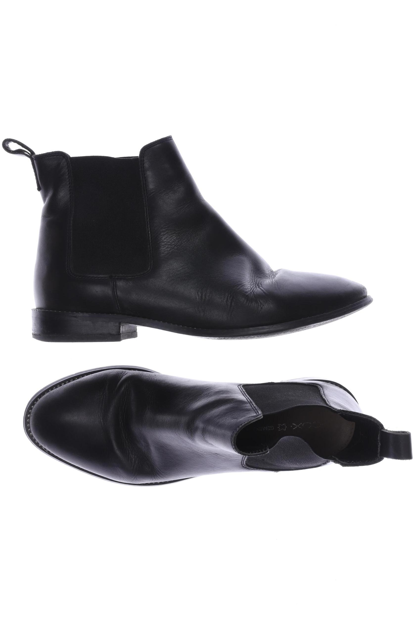 

Cox Damen Stiefelette, schwarz