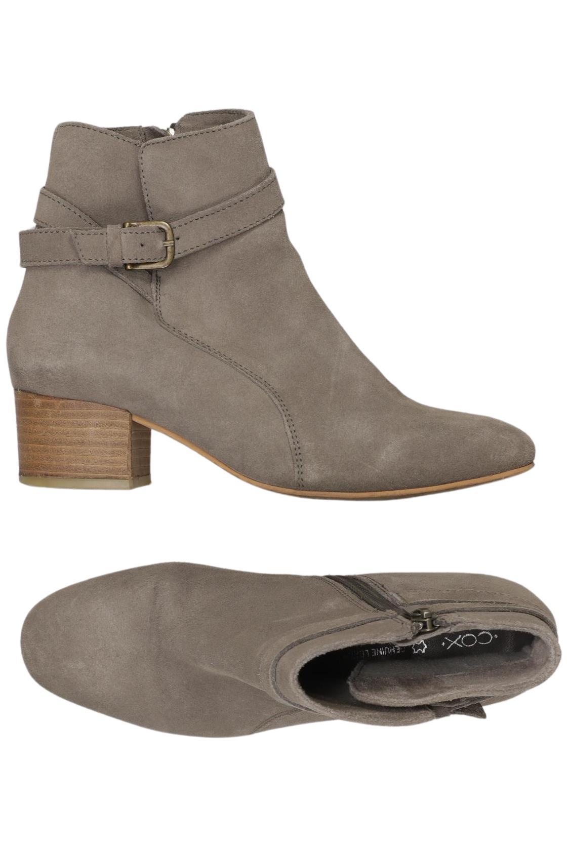 

Cox Damen Stiefelette, beige, Gr. 38