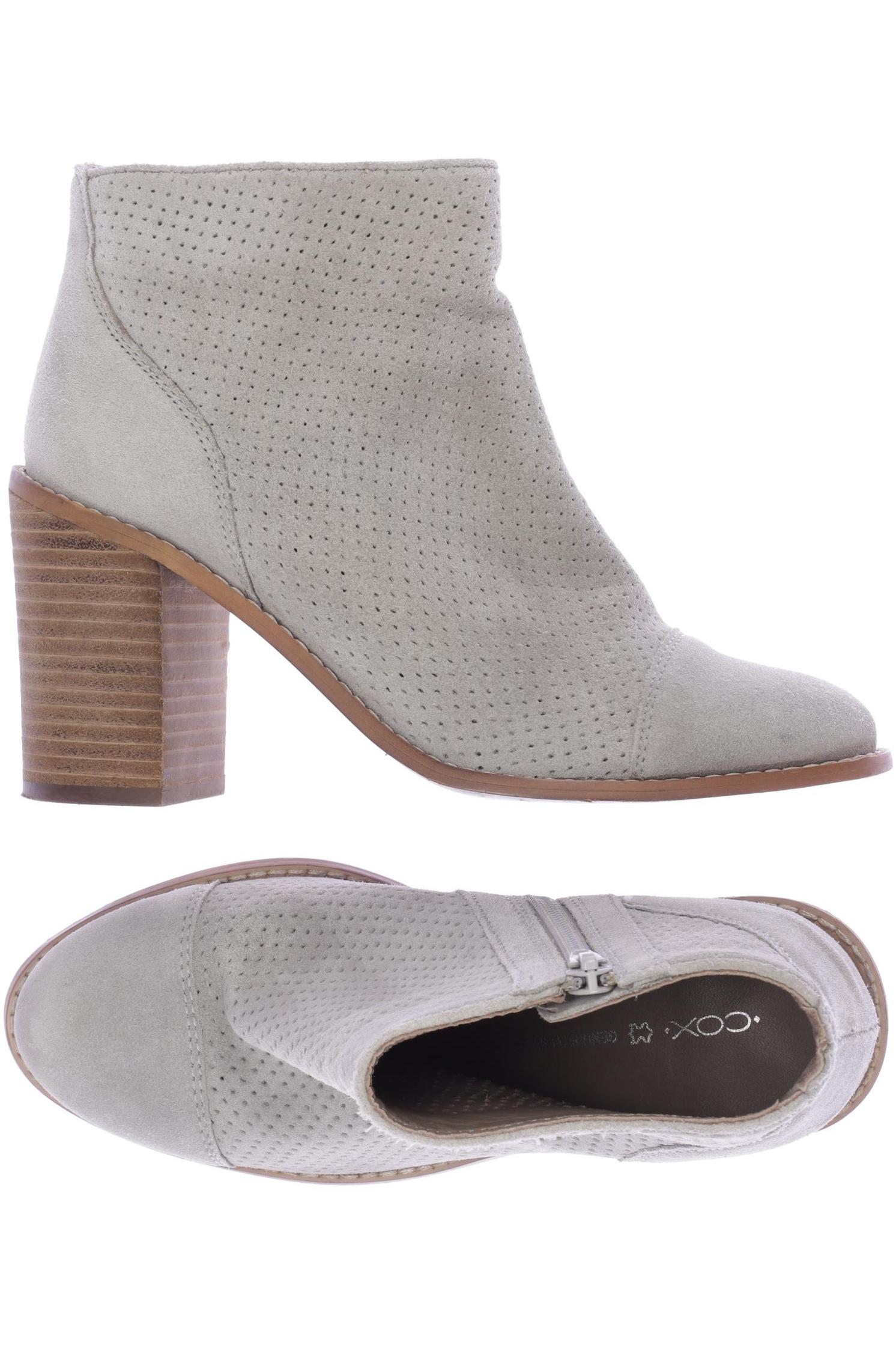 

Cox Damen Stiefelette, grau, Gr. 37
